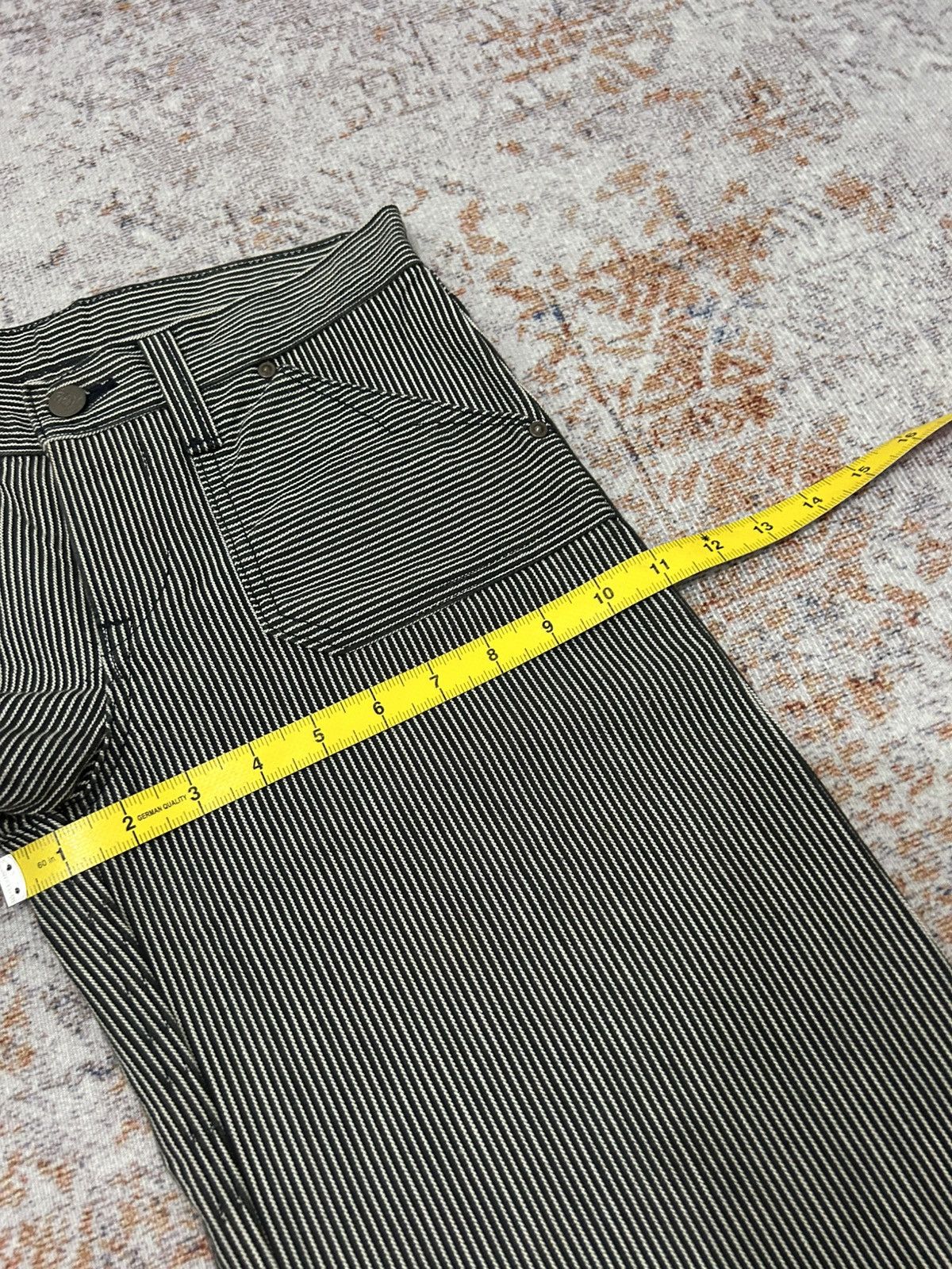 Lee Lee Union Made Japan Stripe Wide Leg Pants Size US 29 - 18 Thumbnail