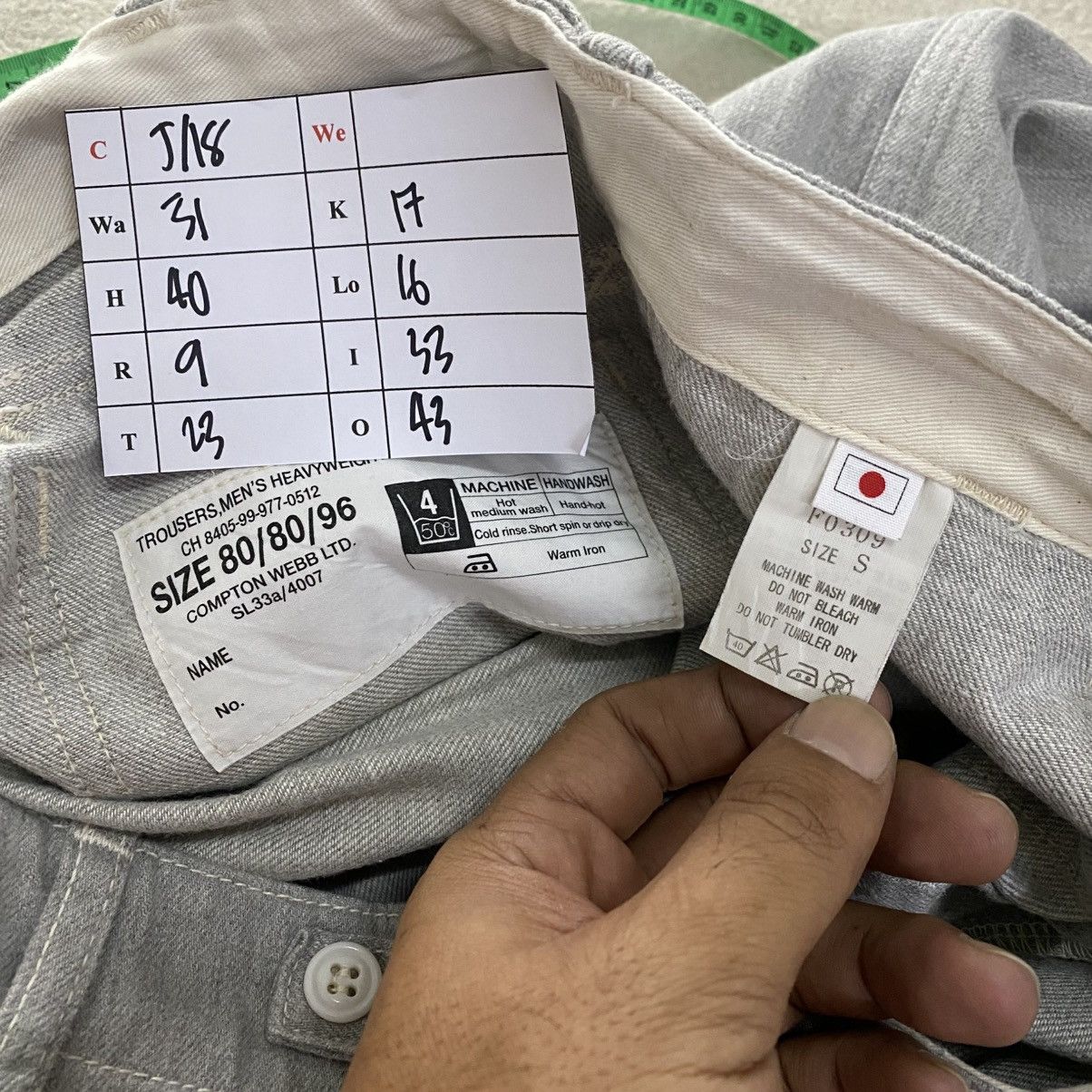 If Six Was Nine × Japanese Brand × KOJIMA GENES Kojima Simonocho Kurashiki Fatigue Baker Pants W31 Size US 31 - 7 Thumbnail