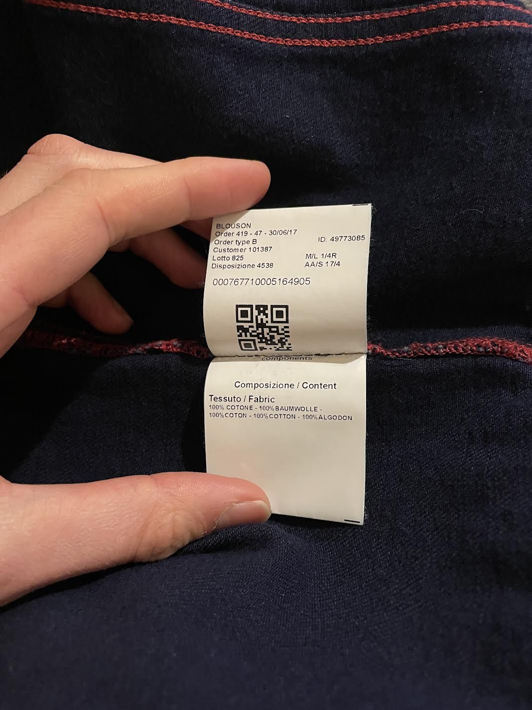 Calvin Klein 205W39NYC Calvin Klein Denim Jacket Size US M / EU 48-50 / 2 - 9 Thumbnail