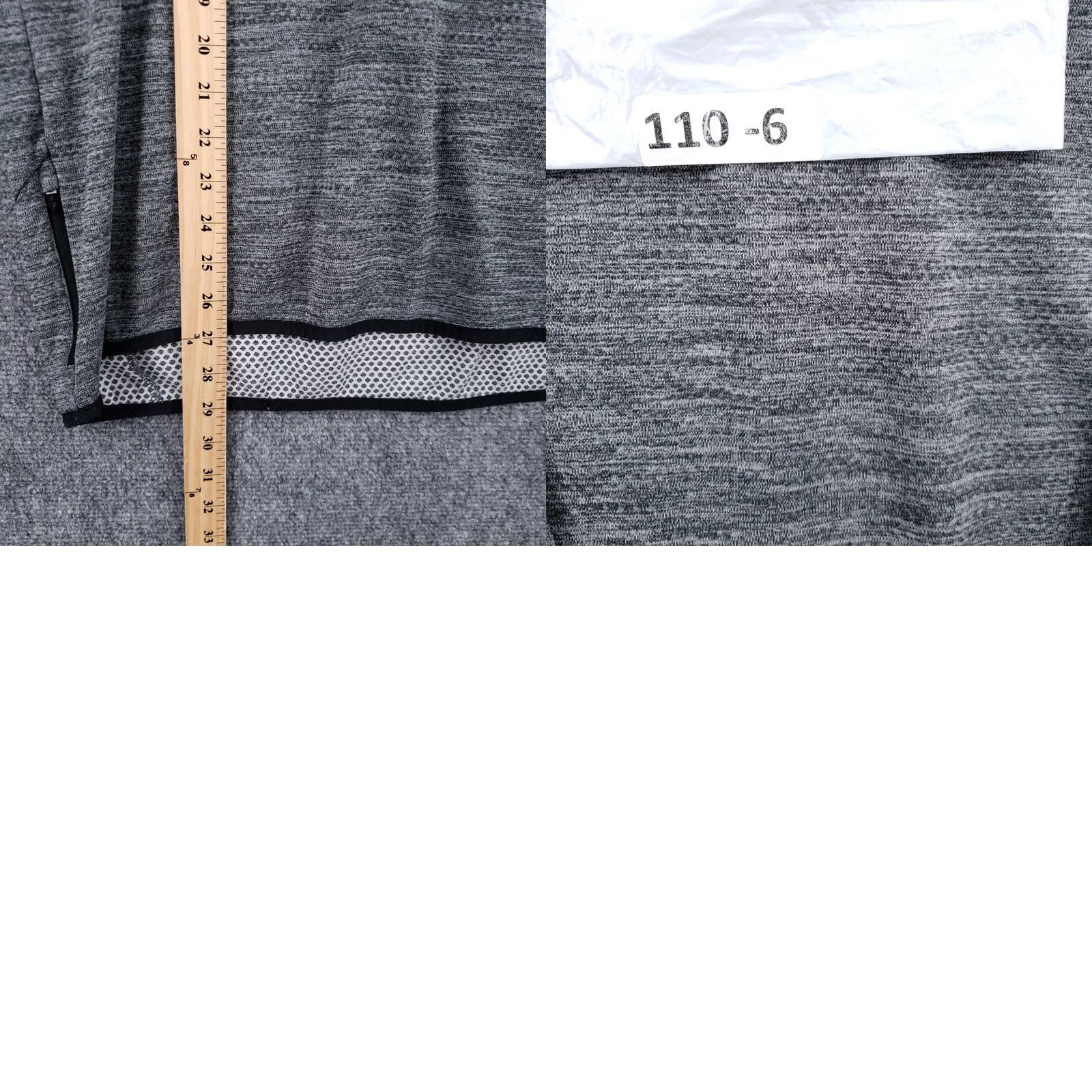 Champion Champion Jacket Men L Large Gray Heather Long Sleeve 1/4 Zip Activewear Duo Dry Size L / US 10 / IT 46 - 9 Thumbnail