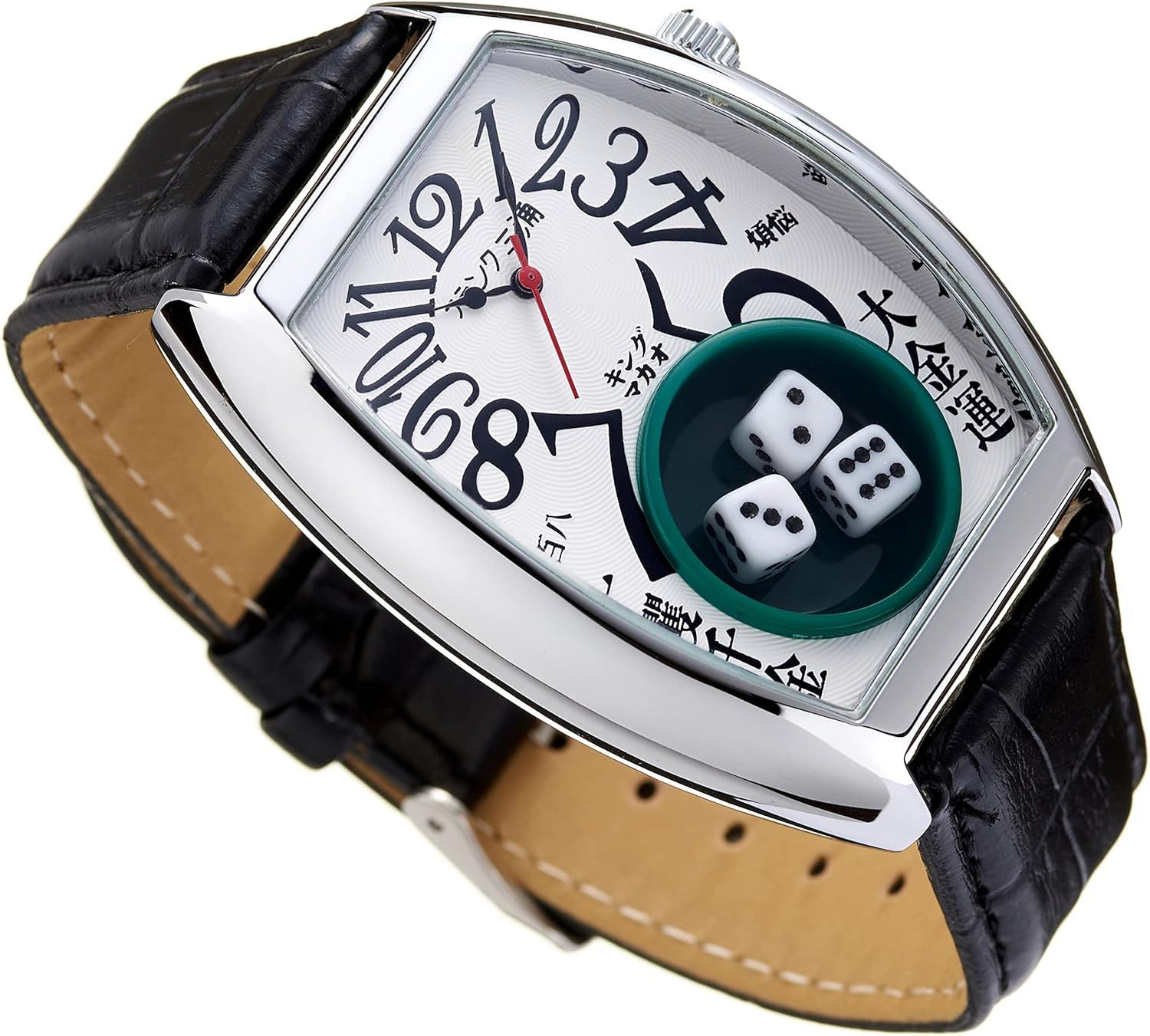 Japanese Brand Frank Miura Life's a Gamble Watch King Macau Dice white Size ONE SIZE - 2 Thumbnail