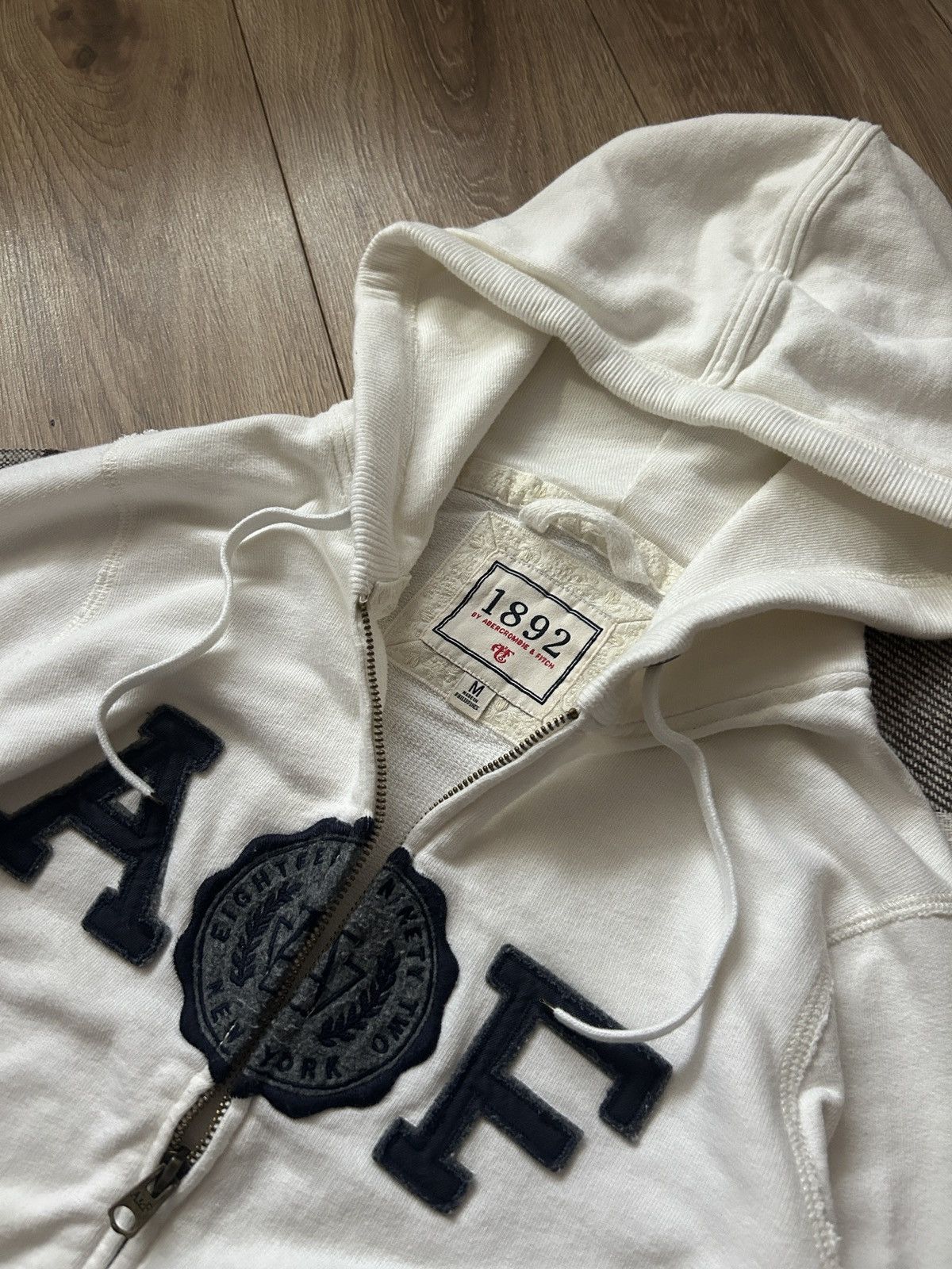 Abercrombie & Fitch × If Six Was Nine × Vintage Abercrombie & Fitch big logo y2k if six was nine zip-hoodies Size M / US 6-8 / IT 42-44 - 4 Thumbnail