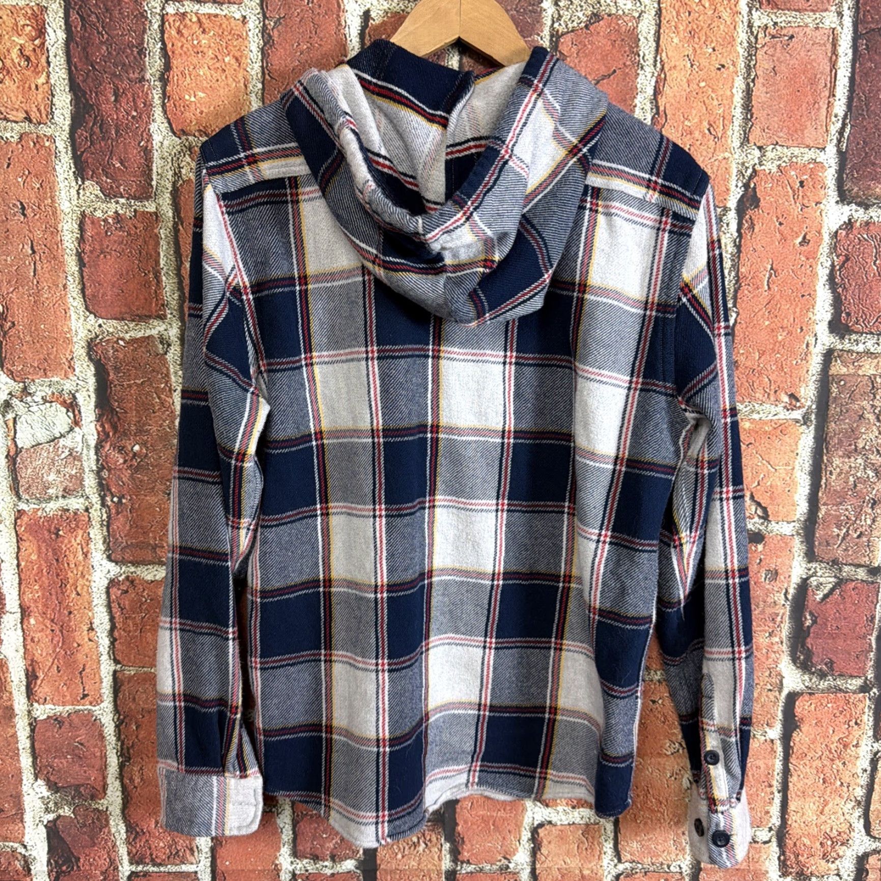 Express Express Plaid Flannel Button-Up Camp Shirt M Mens Large Multicolor Long Sleeve Button-Front Size US M / EU 48-50 / 2 - 3 Thumbnail