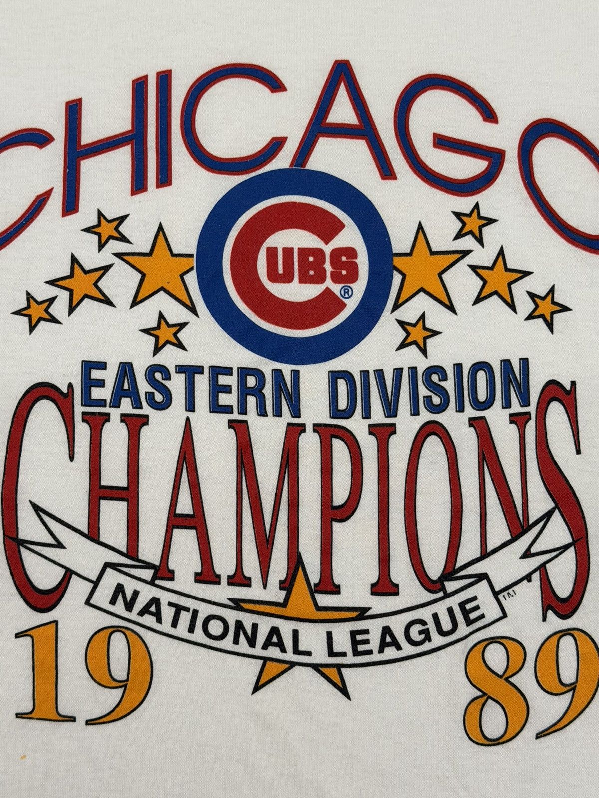 Logo 7 Vintage Chicago Cubs 1989 Eastern Champions XL 50/50 Logo 7 Size US XL / EU 56 / 4 - 3 Thumbnail