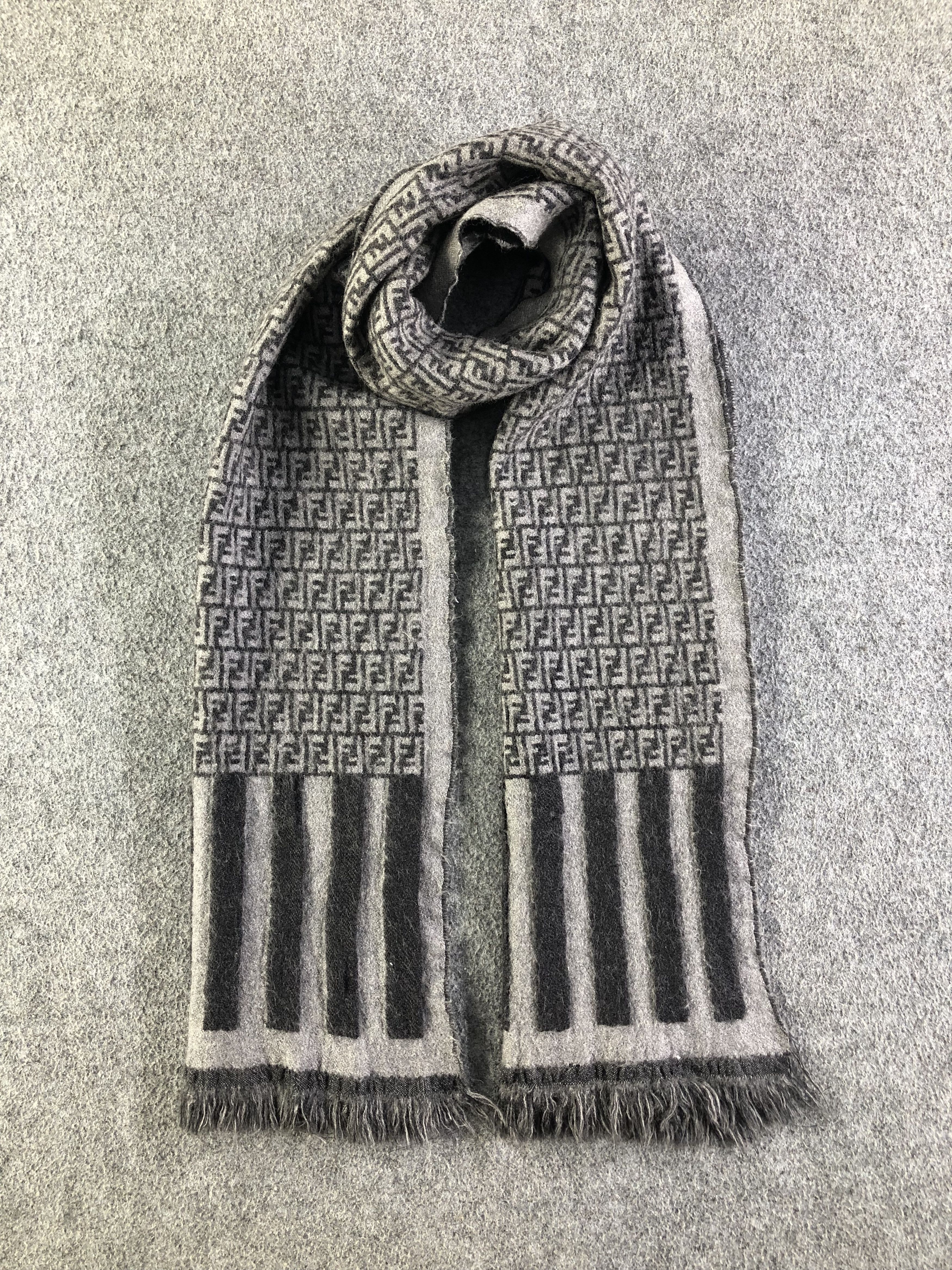 Fendi Fendi FF Monogram Scarf / Muffler / Neckwear SS1369 Size ONE SIZE - 1 Thumbnail