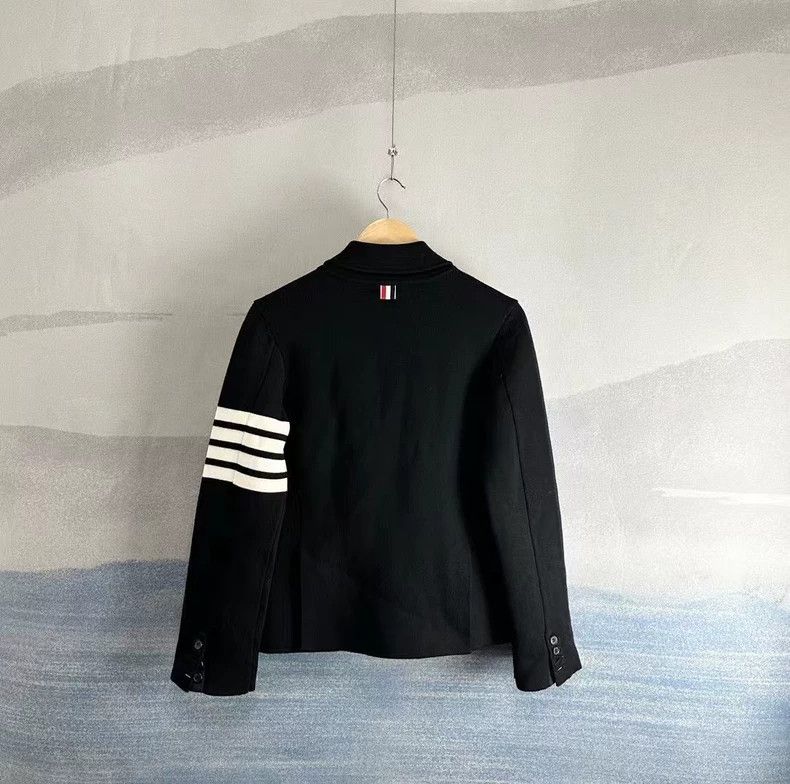 Thom Browne Thom Browne size42 Double row knit suit Size 42S - 3 Thumbnail