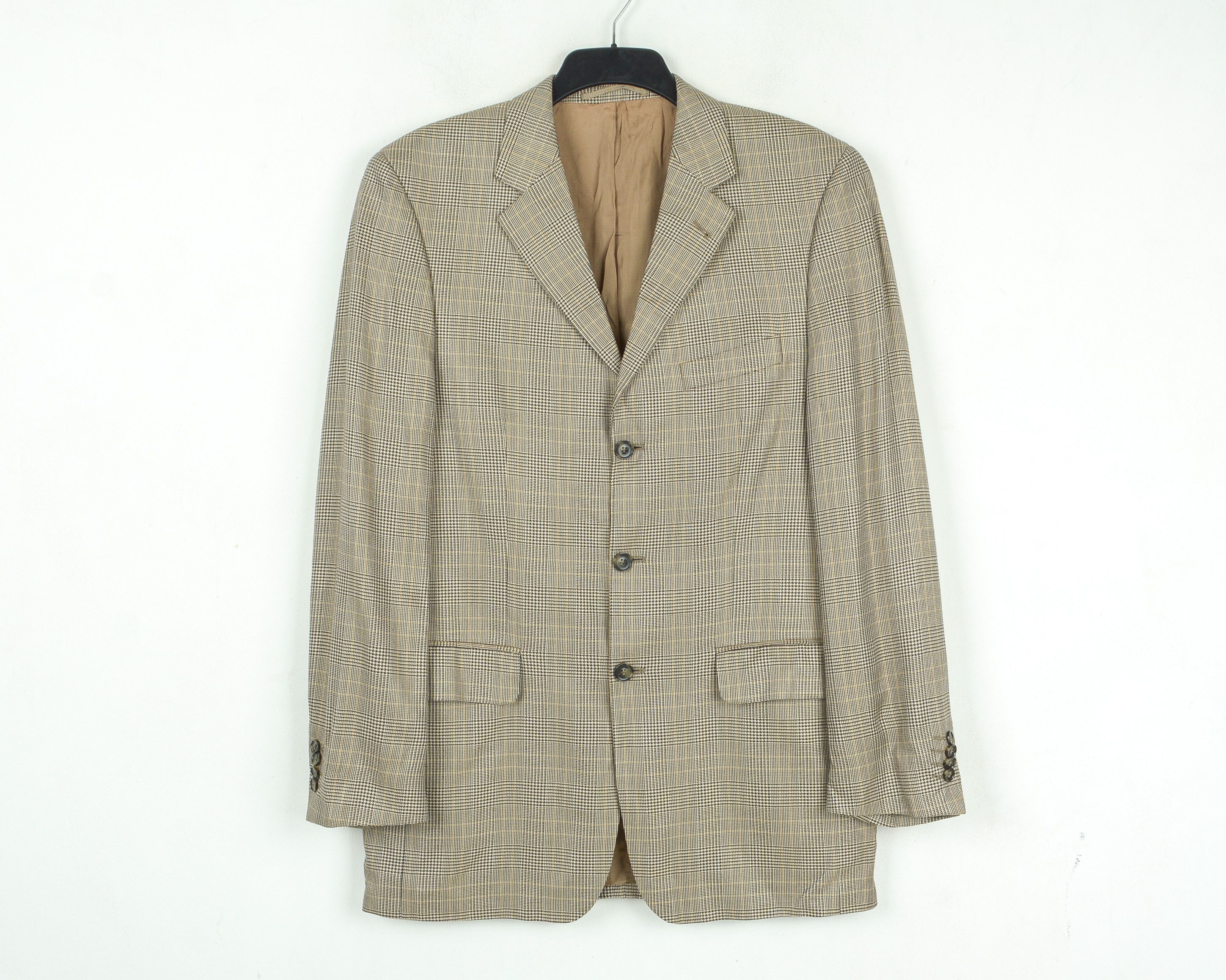 Other WERTHER Tweed Check Bamboo Blazer UK 40 US Jacket Suit Size 40L - 1 Thumbnail