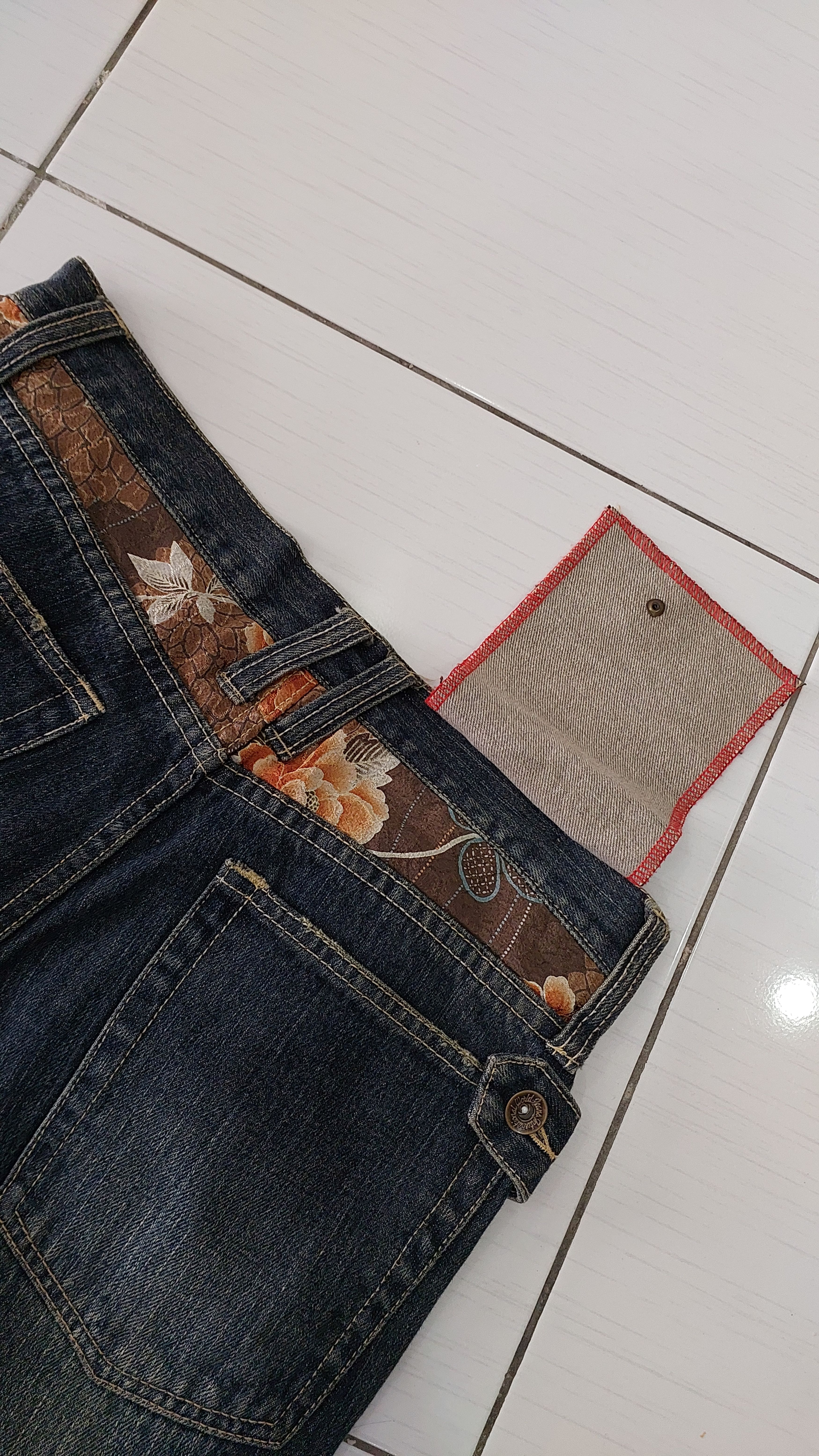 Japanese Brand JAPANESE BRAND DISTRESSED DOUBLE KNEE JEANS PANT Size US 30 / EU 46 - 3 Thumbnail