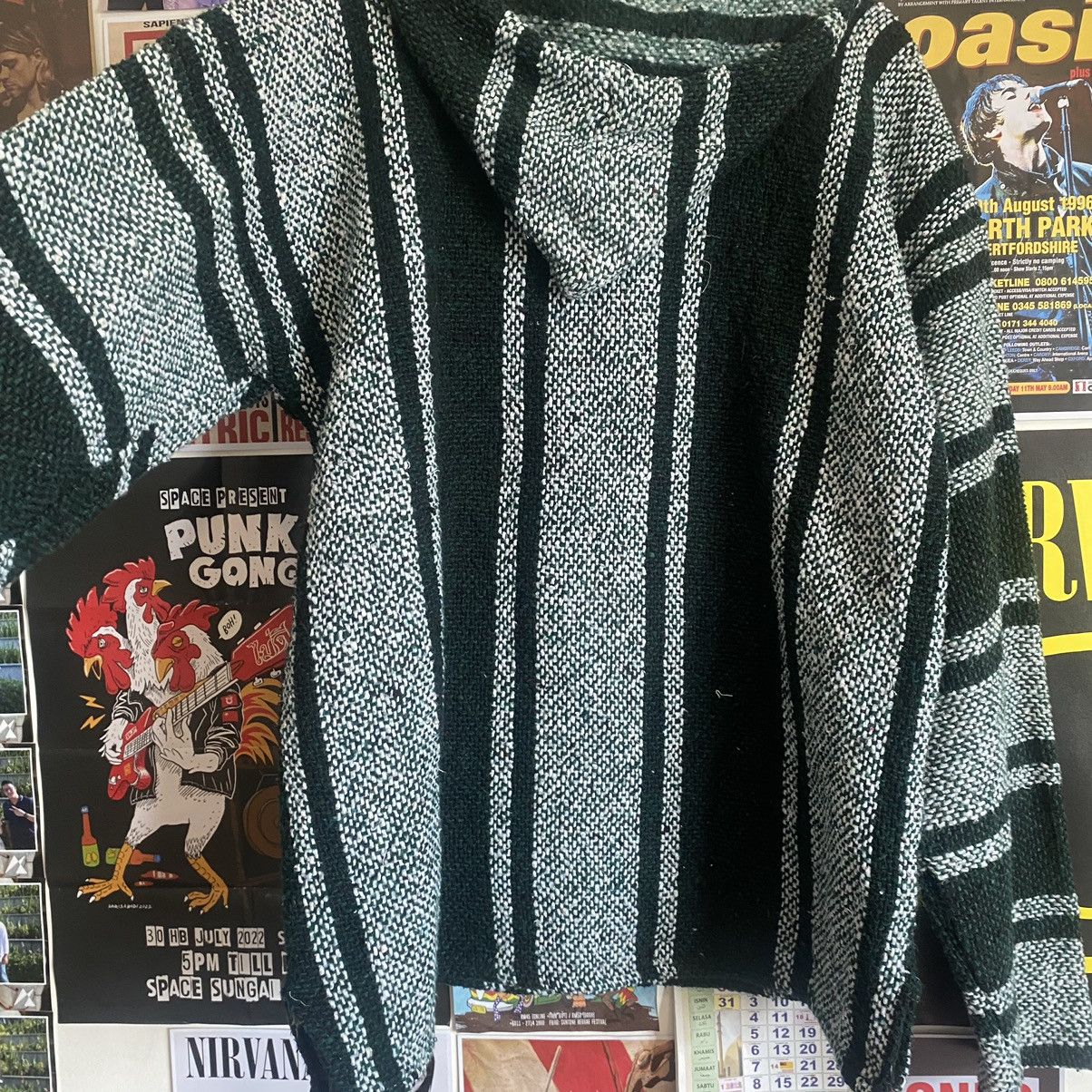 Vintage Vintage Japanese Made Knitwear Hoodie Size US L / EU 52-54 / 3 - 9 Thumbnail