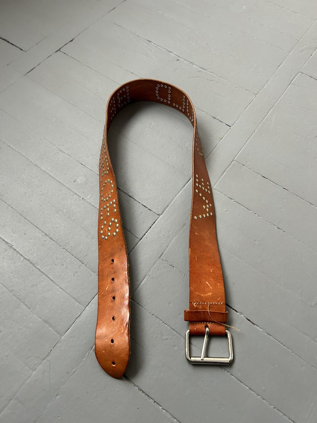 Japanese Brand × Leather Leather belt We could be heroes Size ONE SIZE - 2 Thumbnail