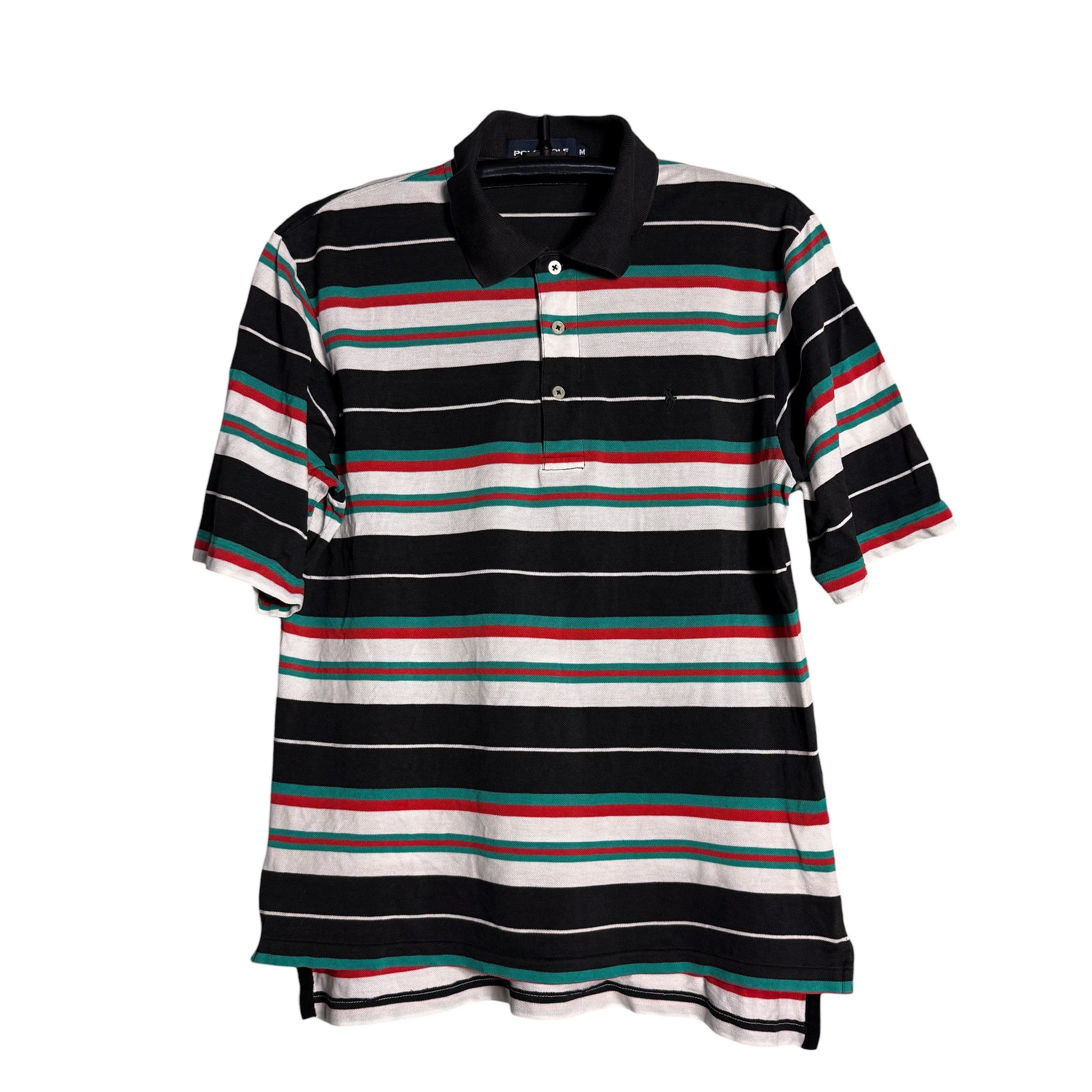 Polo Ralph Lauren 🔥RARE🔥Vintage Polo Golf Ralph Lauren Stripes Polo Shirt Size US M / EU 48-50 / 2 - 1 Thumbnail