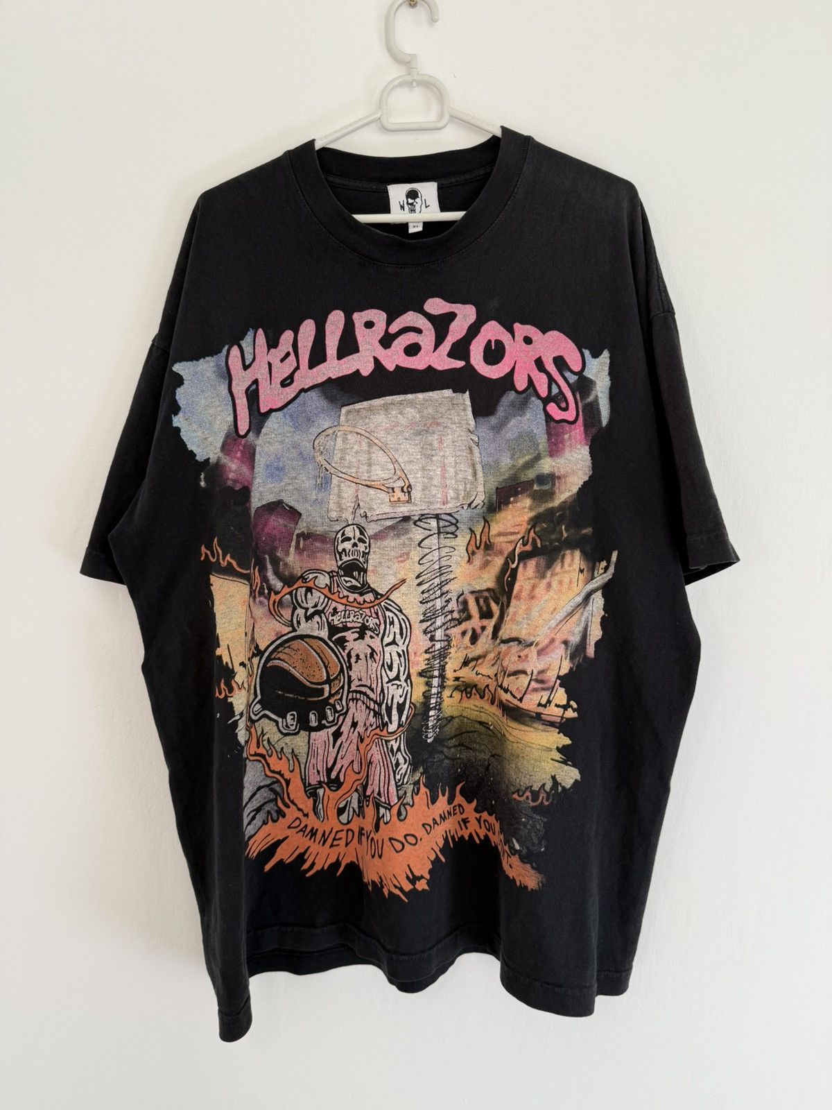 Warren Lotas Warren Lotas Hellrazors Basketball t shirt XL merch Size US XL / EU 56 / 4 - 2 Thumbnail