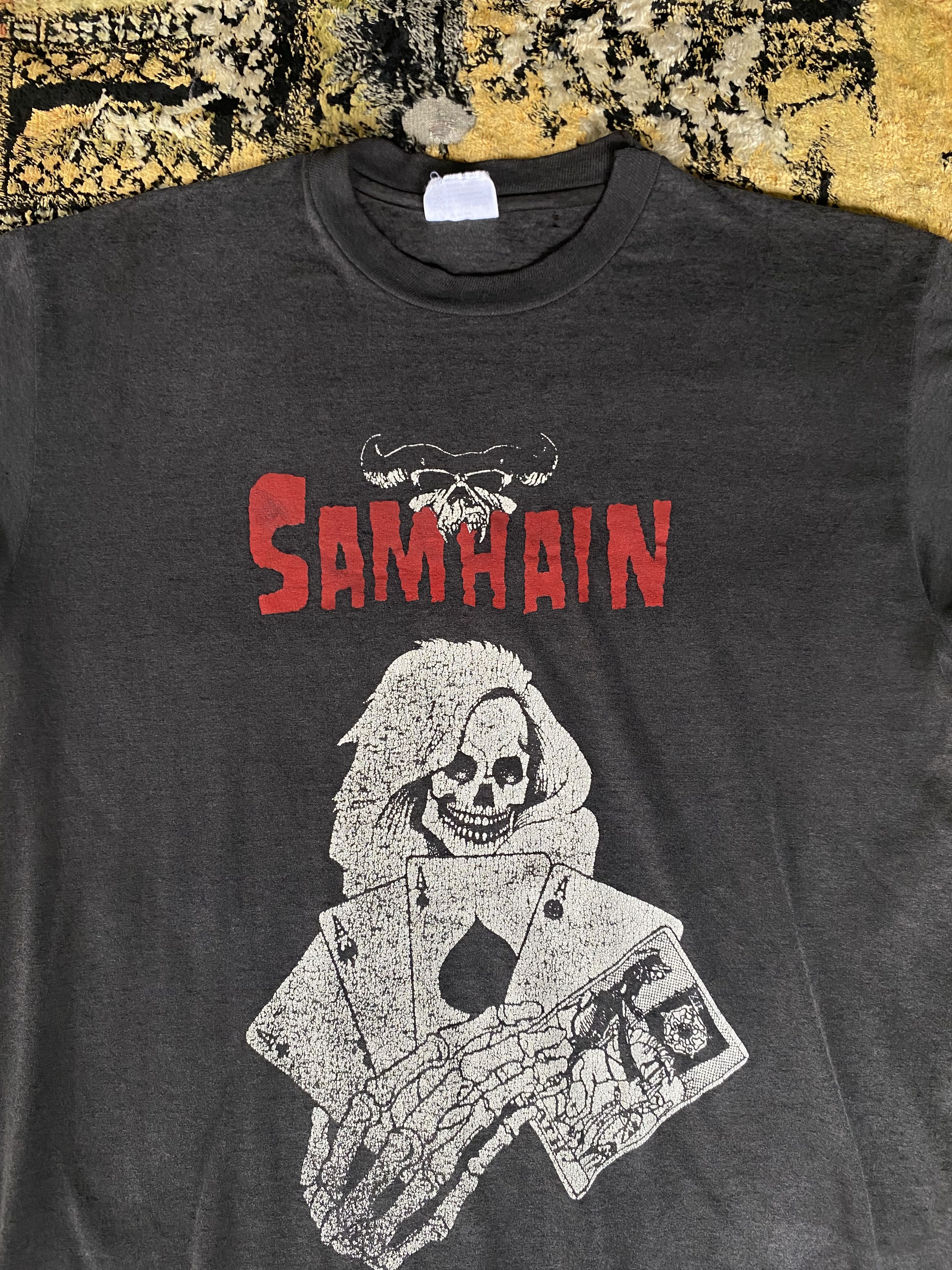 Vintage Samhain - Death Dealer 80s Size US L / EU 52-54 / 3 - 2 Thumbnail
