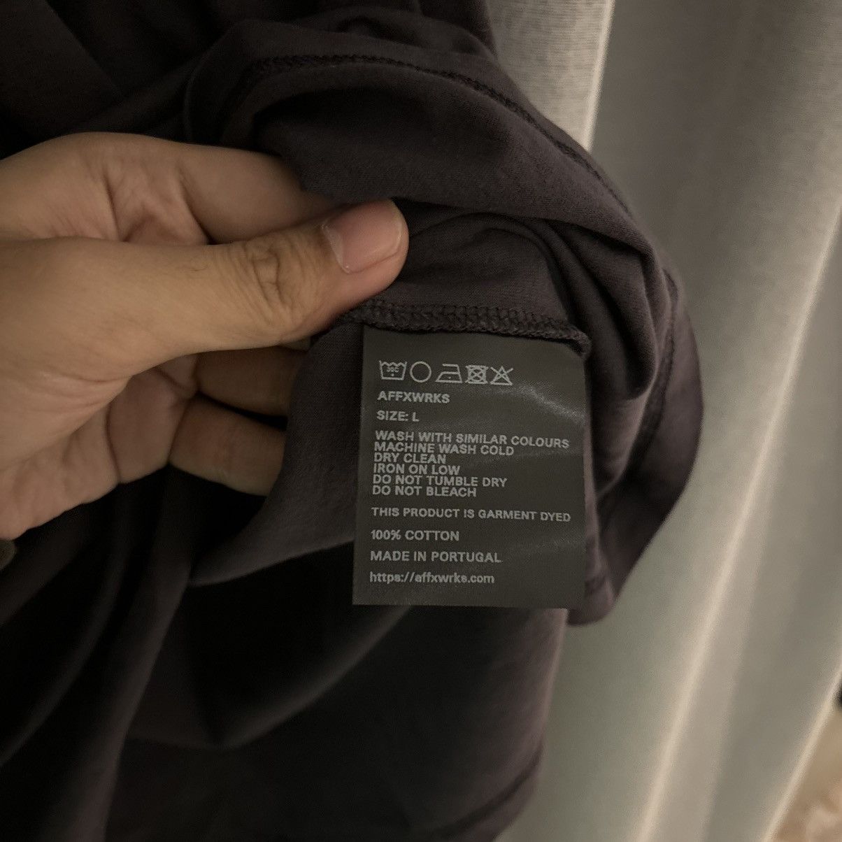 AFFXWRKS × Designer AFFIX WORKS Mid-Weight T-Shirt Size US L / EU 52-54 / 3 - 5 Thumbnail