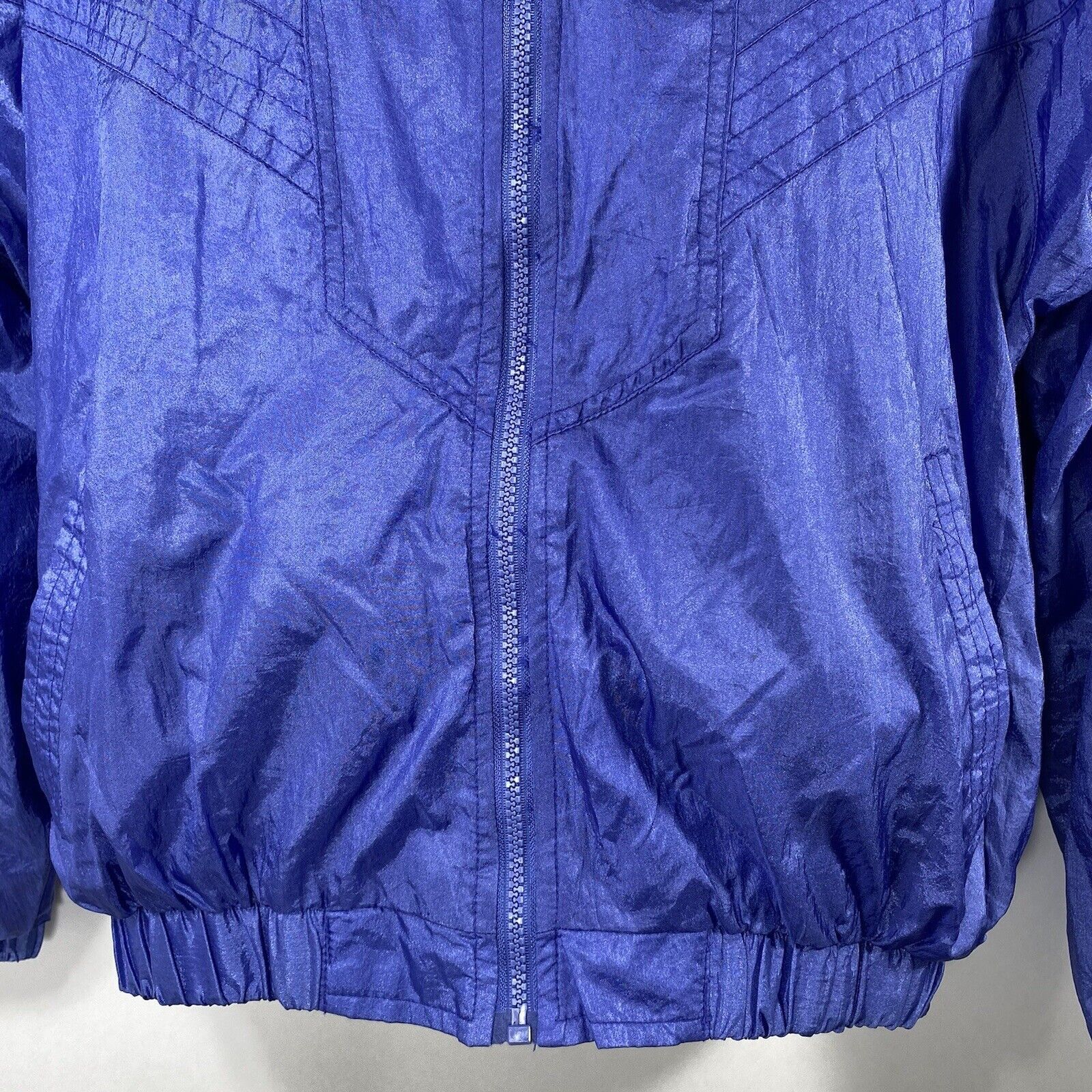 Vintage Vintage Wilson Medium Track Jacket Windbreaker Nylon Coat Size M / US 6-8 / IT 42-44 - 4 Thumbnail