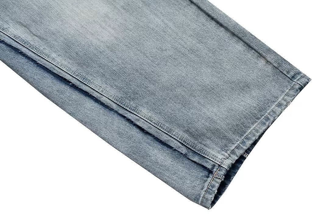 Jean × Vintage Double-layer Waist Patchwork Baggy Jeans Size US 33 - 8 Thumbnail