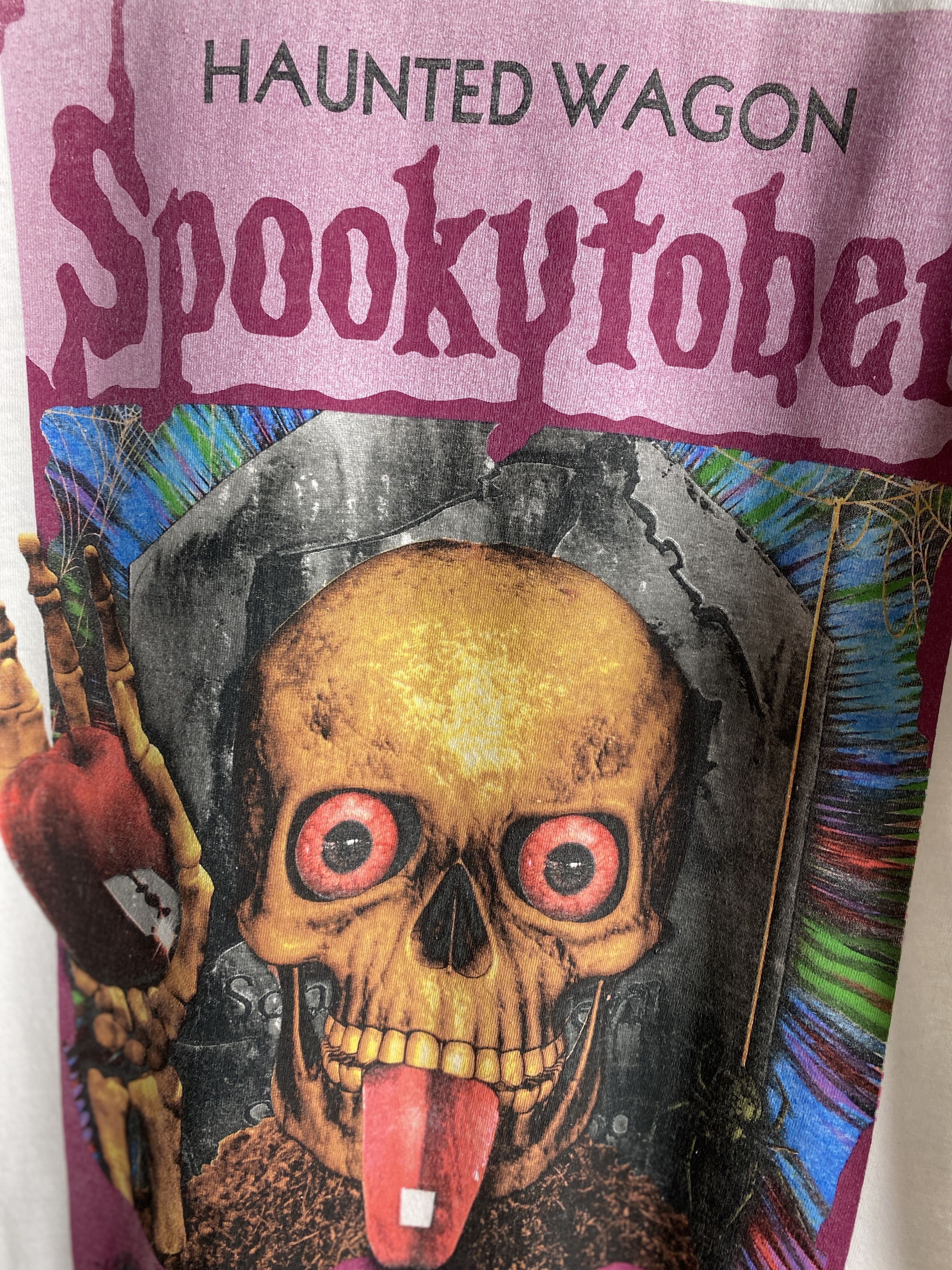 Online Ceramics Online Ceramics Spookytober Goosebumps trip t-shirt tee Size US M / EU 48-50 / 2 - 3 Thumbnail