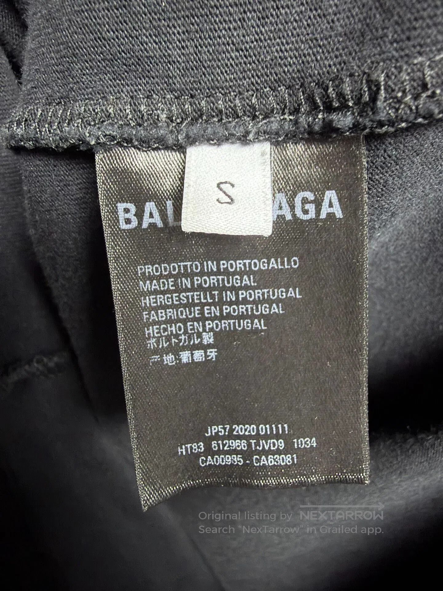Balenciaga black short sleeve Balenciaga t-shirt S size. Size US S / EU 44-46 / 1 - 4 Thumbnail