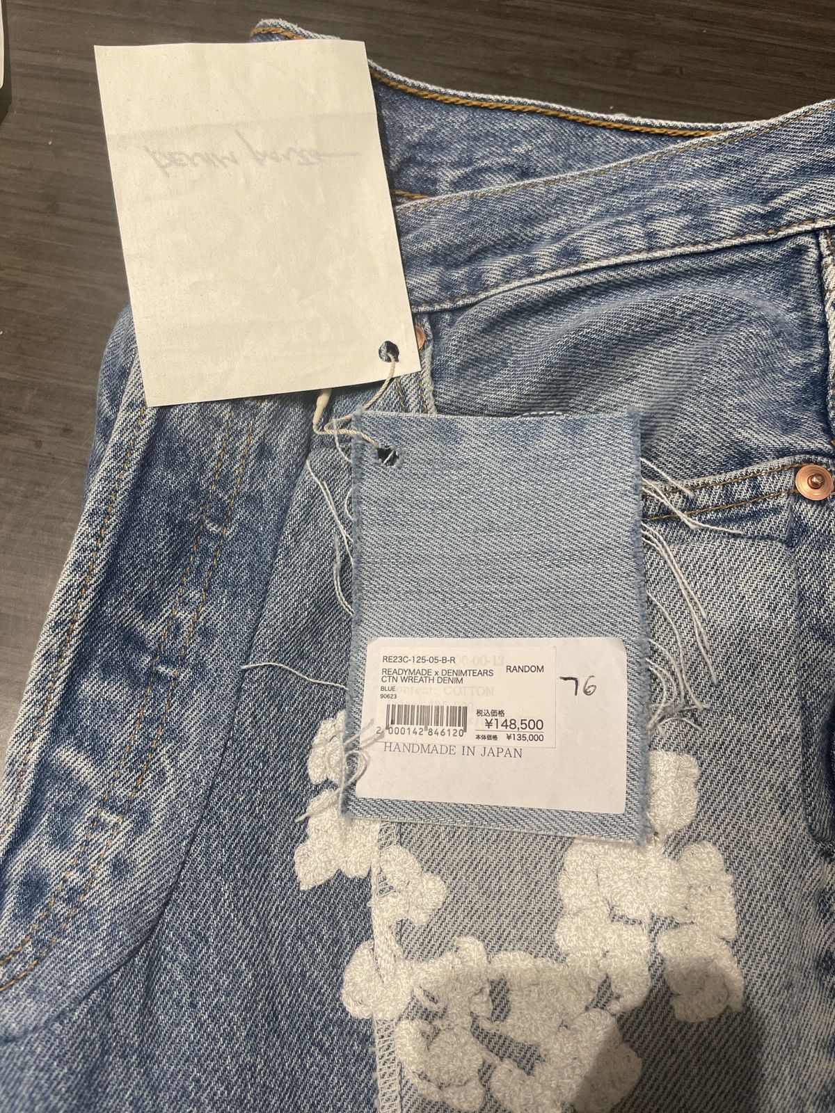 DENIM TEARS × READYMADE Readymade x Denim Tears Flare Jeans Size US 30 / EU 46 - 4 Thumbnail