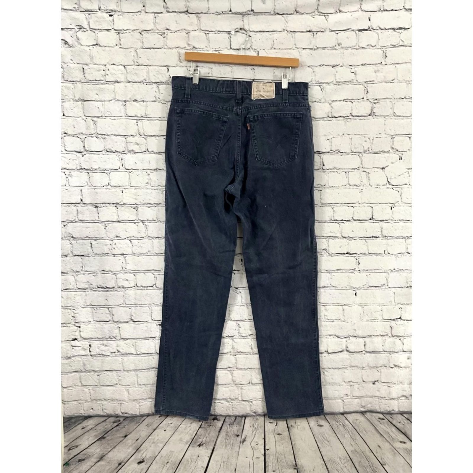 Levi's VINTAGE Levi's Signature Relaxed Fit Jeans 540 Men Denim 35x34 Blue Regular Waist 35 Length 34 Boys? Size US 35 - 6 Thumbnail