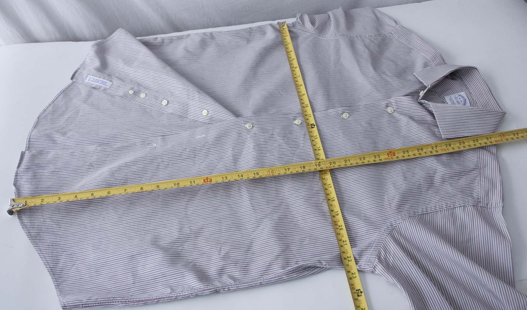 Brooks Brothers Brooks Brothers Shirt French Cuff Size 16/35 Stripe Size US L / EU 52-54 / 3 - 4 Thumbnail