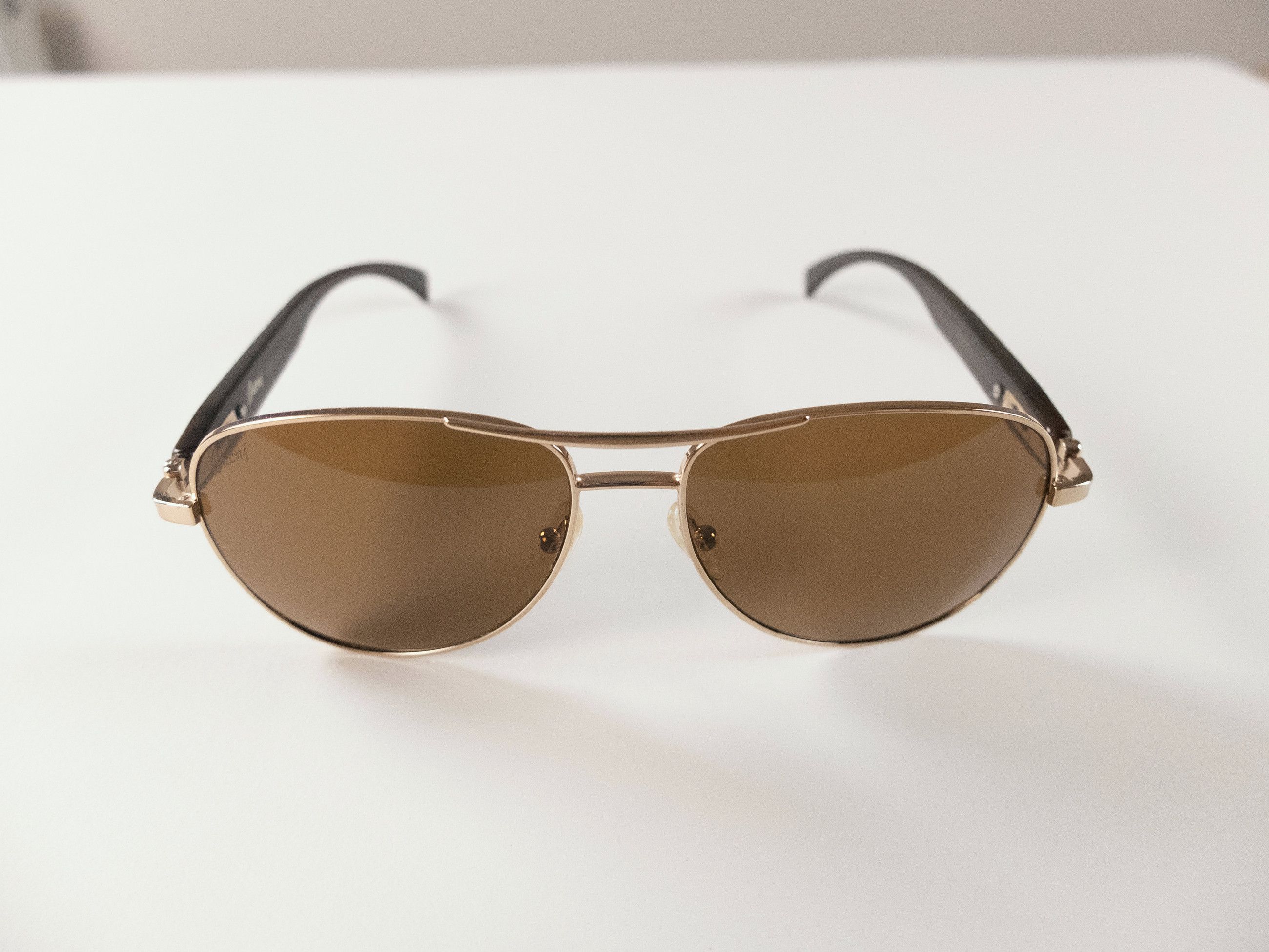 Brioni BRIONI handmade metal aviator sunglasses with real horn arms Size ONE SIZE - 2 Thumbnail