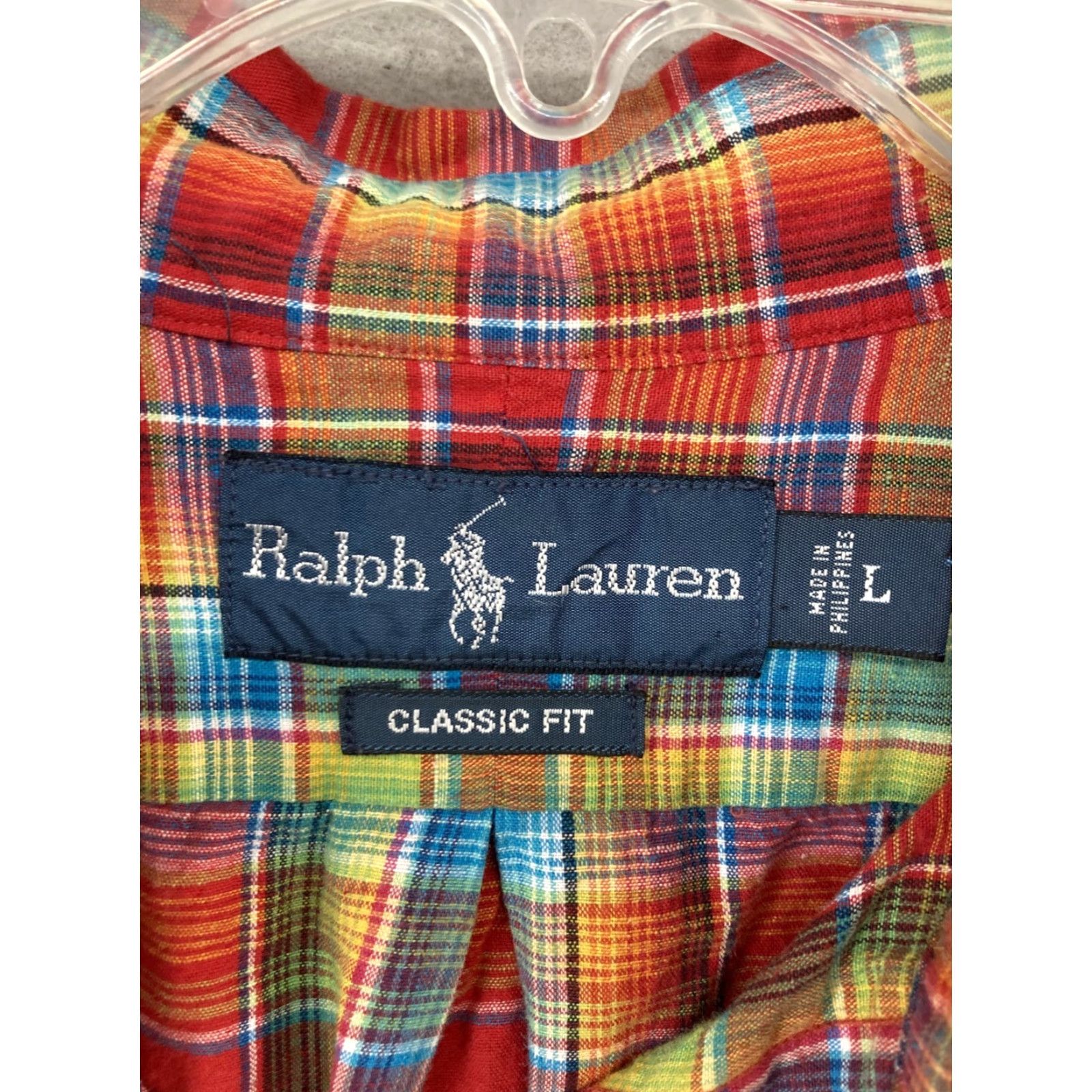 Ralph Lauren Ralph Lauren Men's Plaid Button-Down Shirt Long Sleeve Multicolor Classic Fit 2020s Size US L / EU 52-54 / 3 - 2 Thumbnail