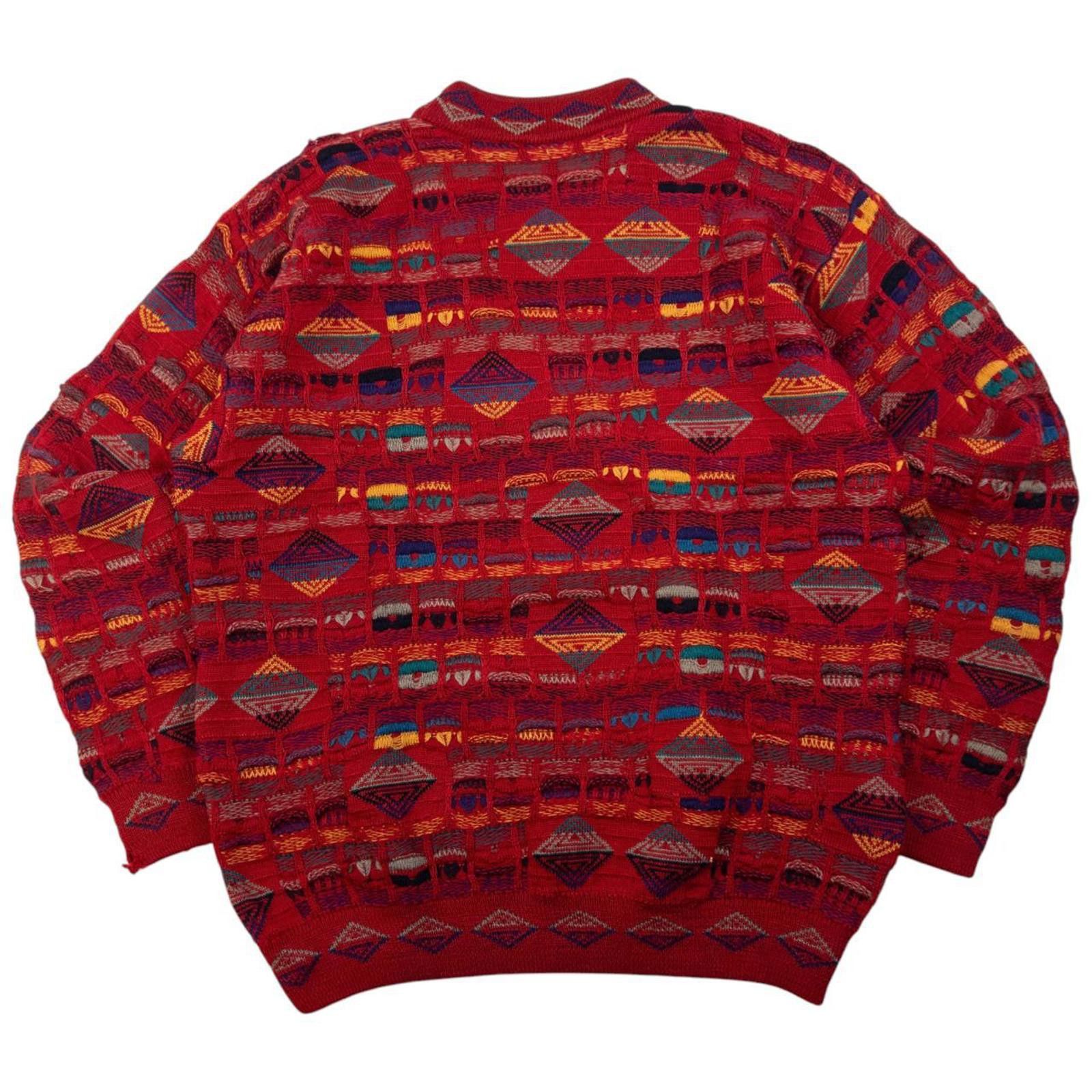 Coogi Vintage Coogi Wool Knit Aztec Jumper Size M Size US M / EU 48-50 / 2 - 2 Thumbnail