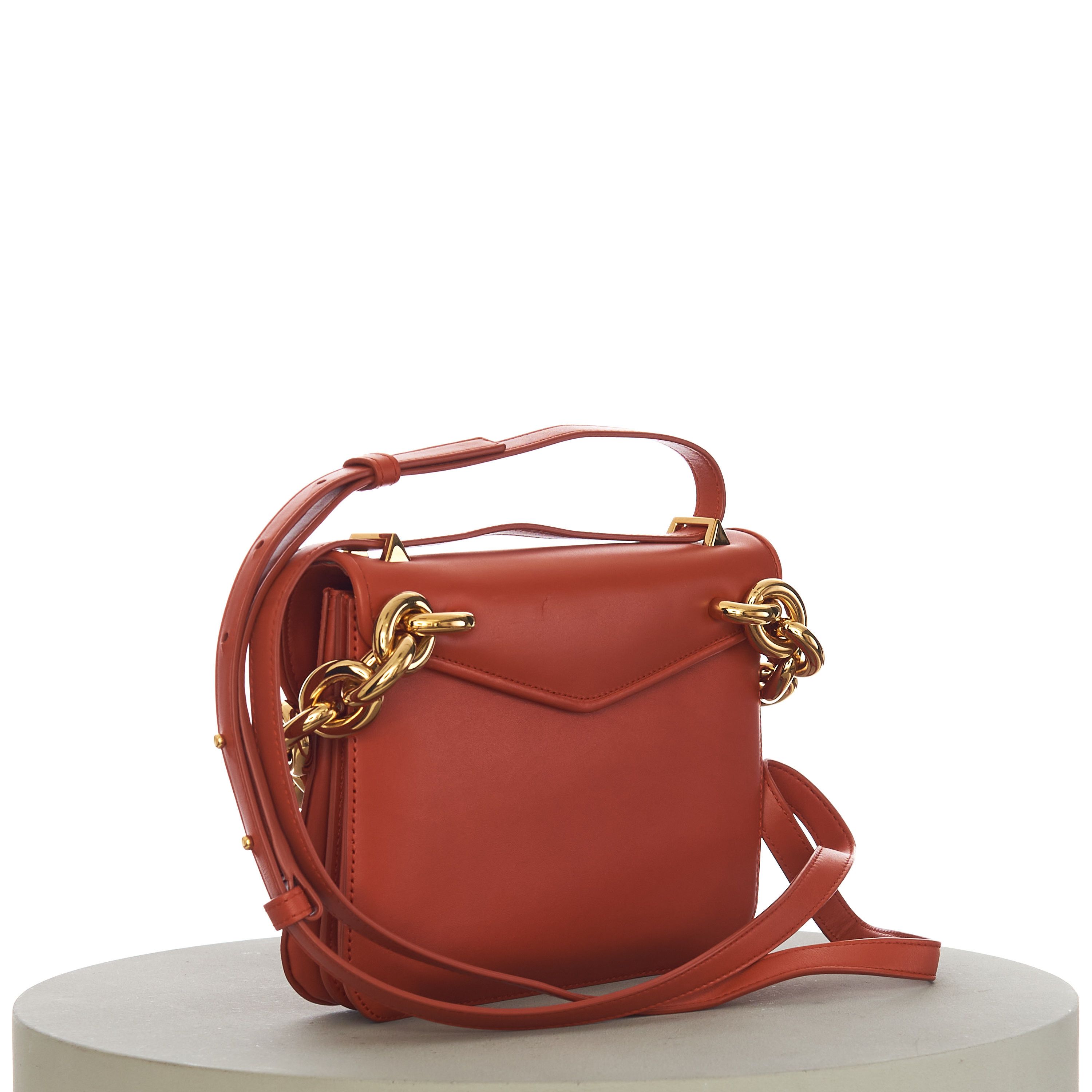 Bottega Veneta MOUNT Small Envelope Chain Bag In Maple Leather Size ONE SIZE - 7 Thumbnail