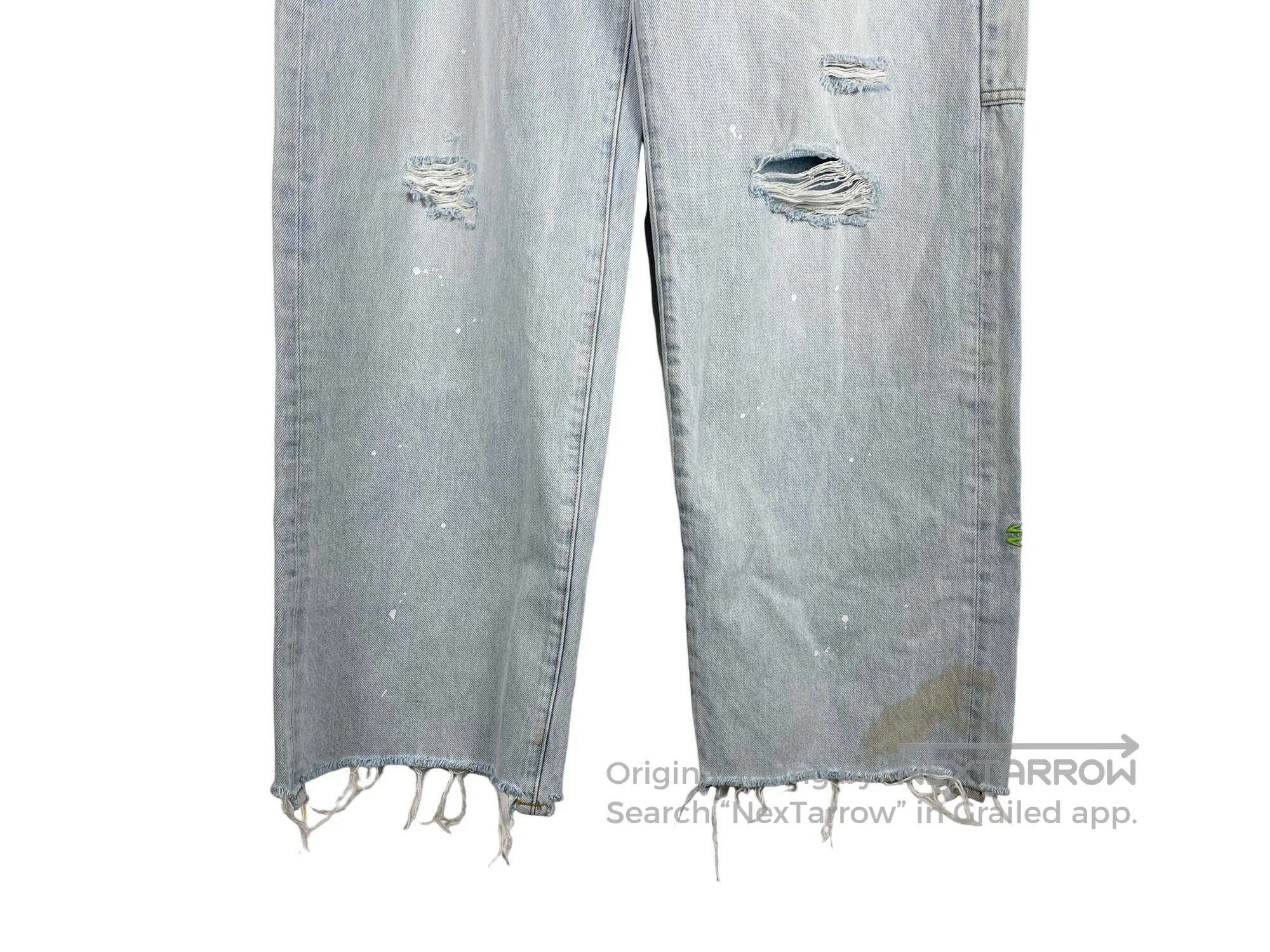 Other Epide Prefab Green External Stitching Destroyed Patch Ink Size US 36 / EU 52 - 4 Thumbnail