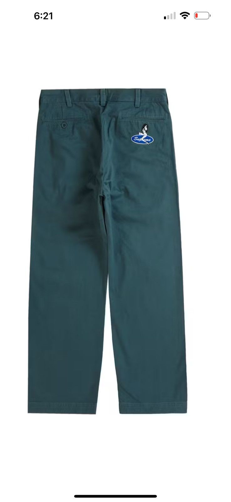 Supreme Chino Pants FW22 Slate