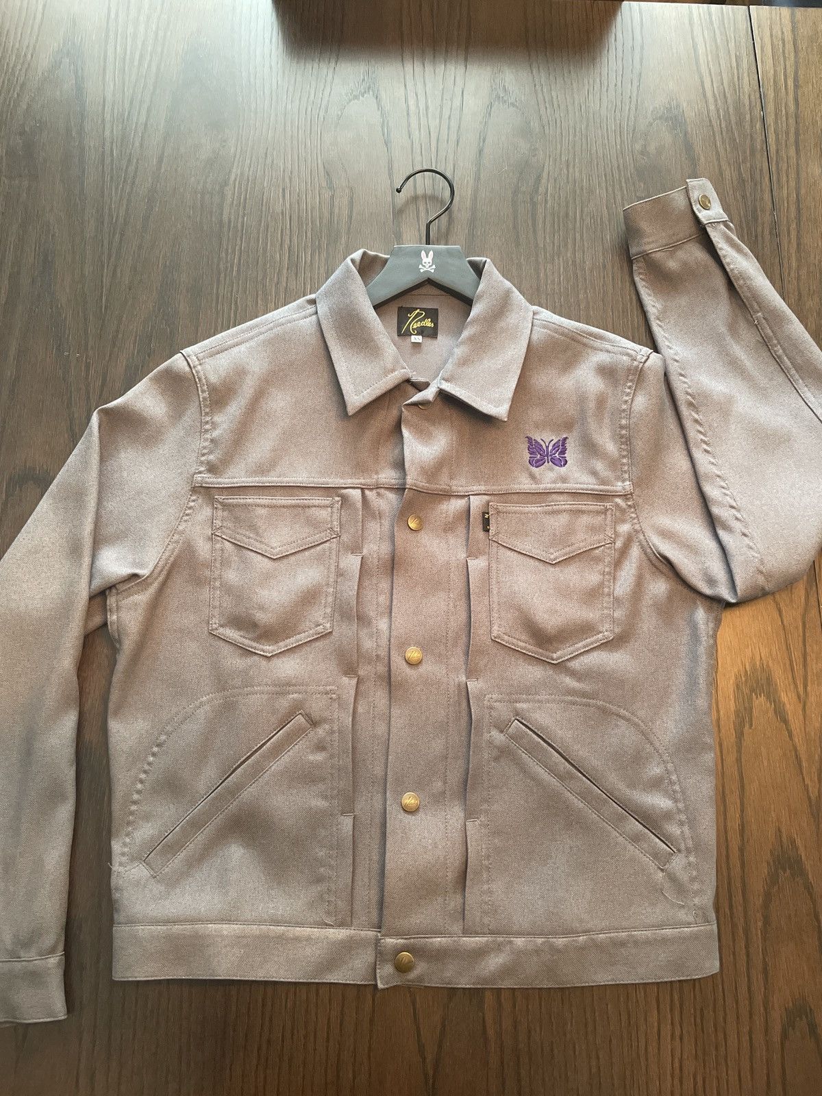 needles penny jean jacket Needles - Penny Jean Jacket - Charcoal