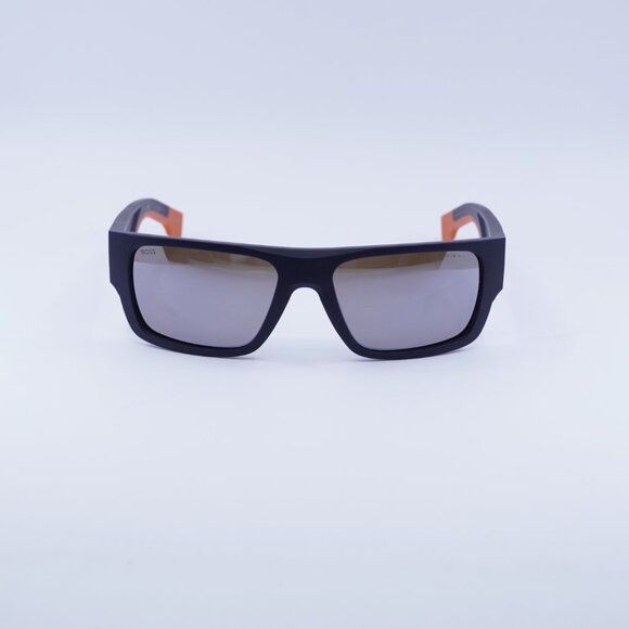 Hugo Boss Hugo BOSS 1498/S 0LOX ZV Sunglasses Blue Rectangle Frame Size ONE SIZE - 3 Thumbnail