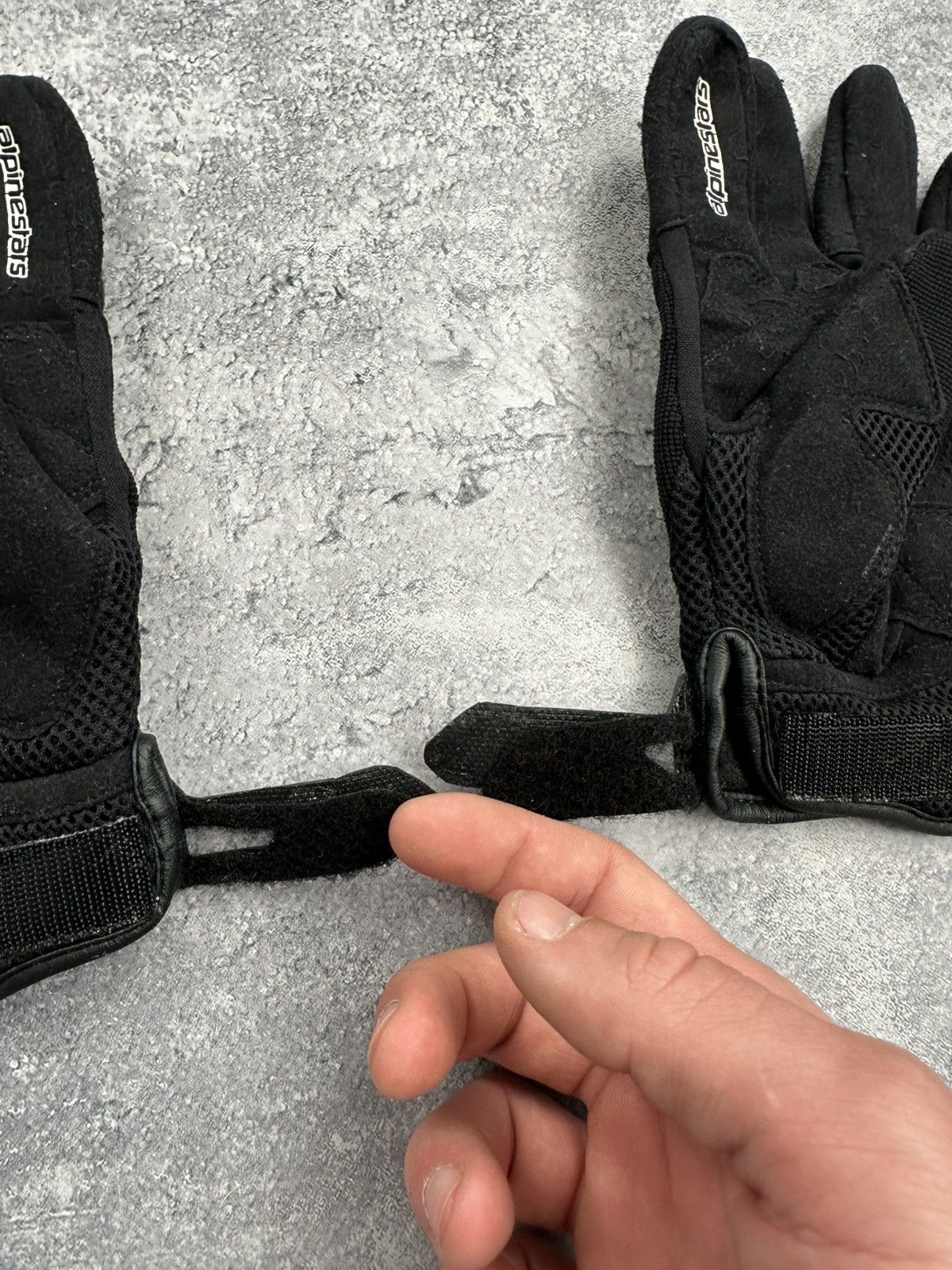 Alpinestars Alpinestars Motorcycle Racing Black Tactical Gloves Size S Size ONE SIZE - 13 Thumbnail