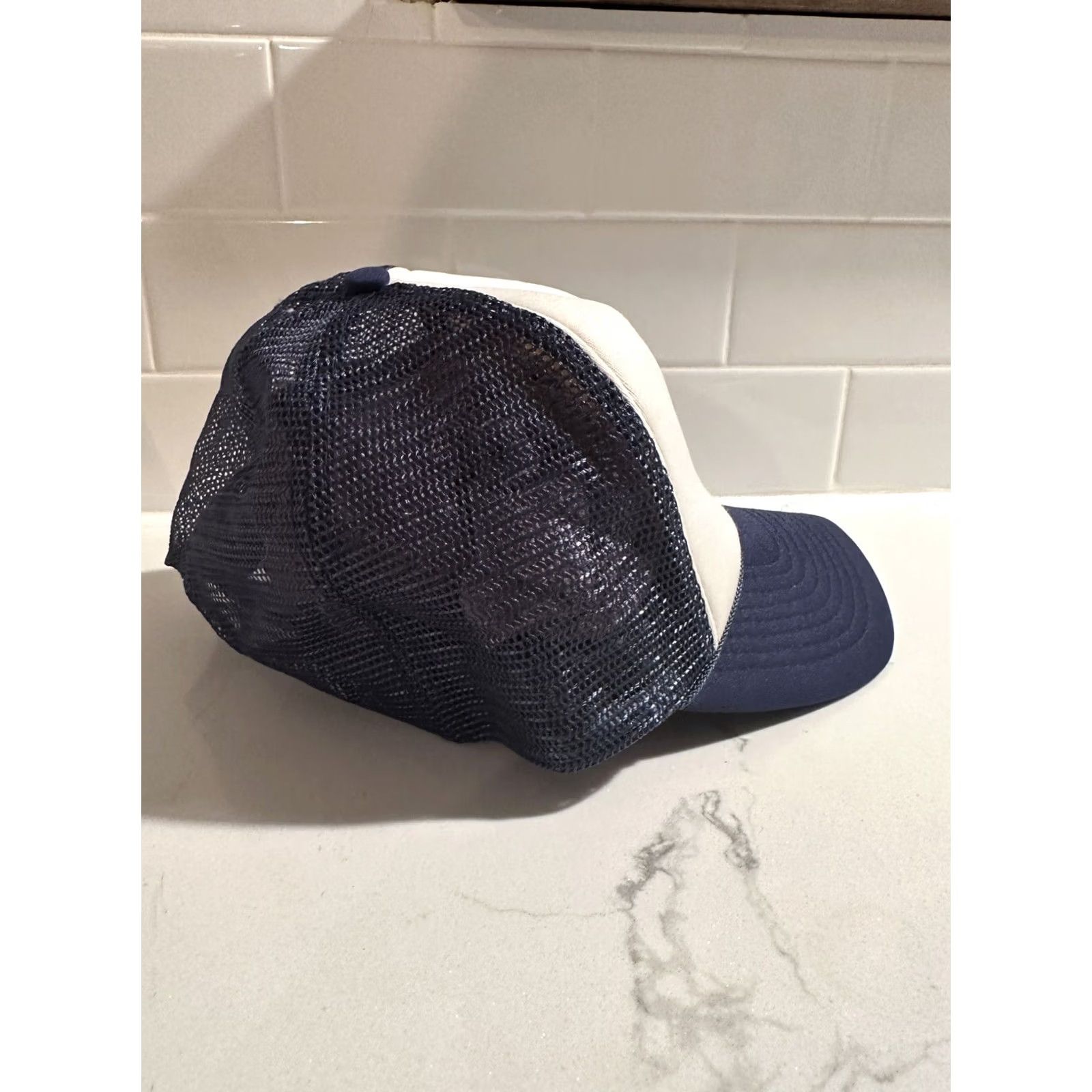 Vintage VINTAGE HaT Hat Men One Size Blue Snapback Adjustable Hunting Fishing Diablo Rod and Gun Club Snap Back Hat Size ONE SIZE - 3 Thumbnail
