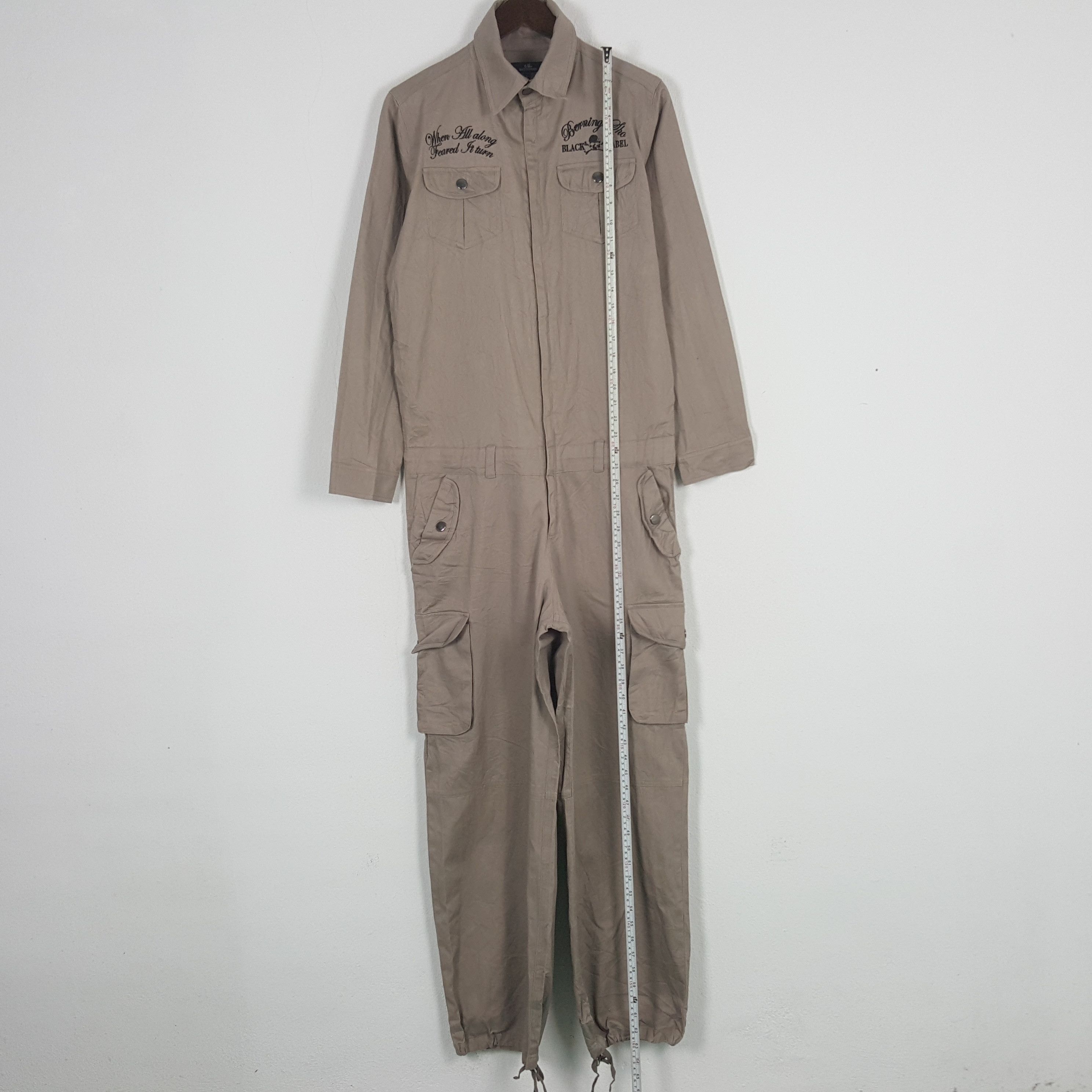 Japanese Brand × Vintage Vintage Berning Sha Black Label Coverall Jacket Size US S / EU 44-46 / 1 - 7 Thumbnail