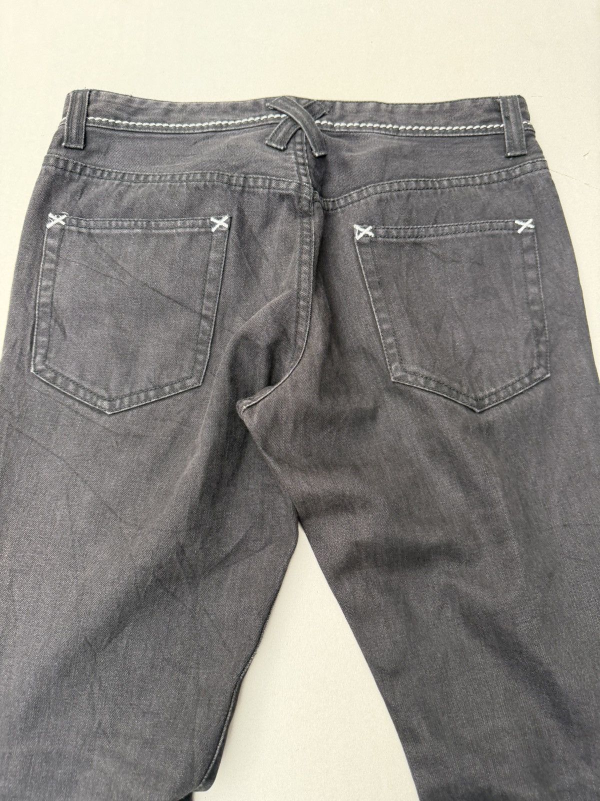 Japanese Brand Black Peace Now for Men Lace up flare jeans Size US 30 / EU 46 - 6 Thumbnail