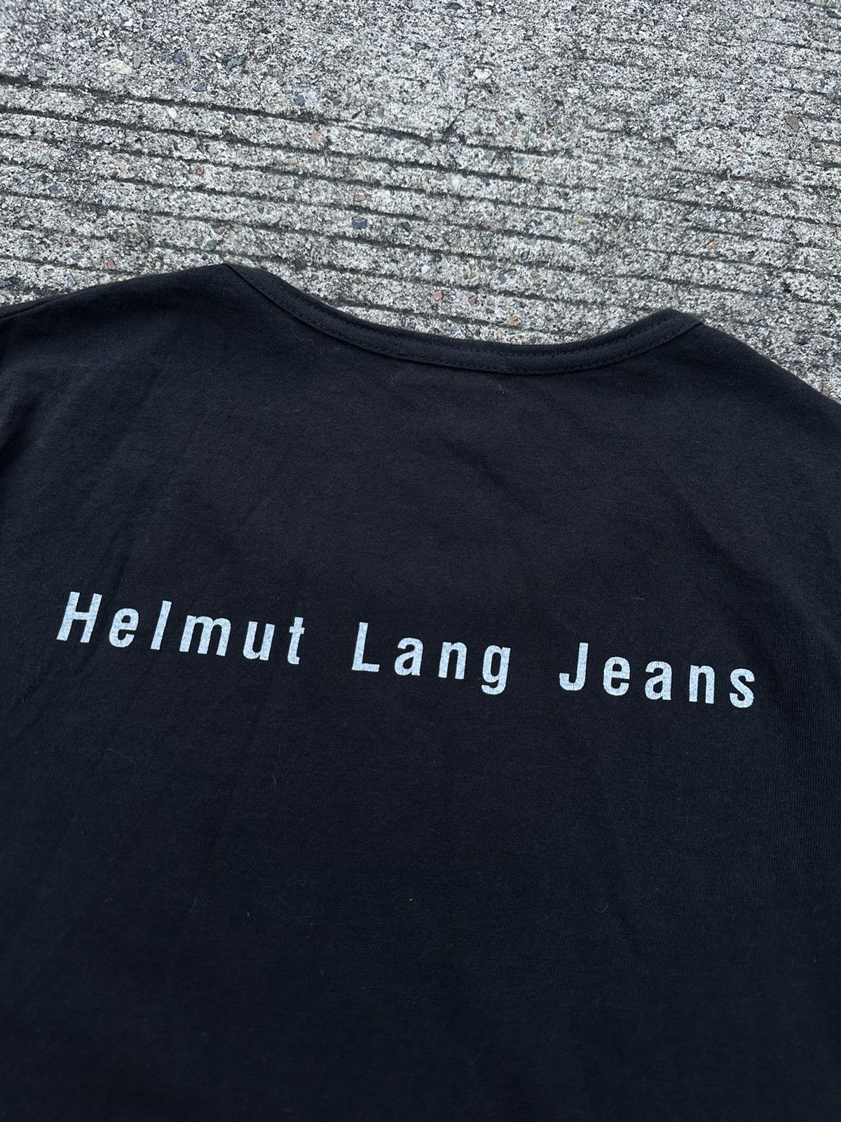 Helmut Lang Helmut Lang AW97 “Attention” Tee Size US XXS / EU 40 - 7 Thumbnail