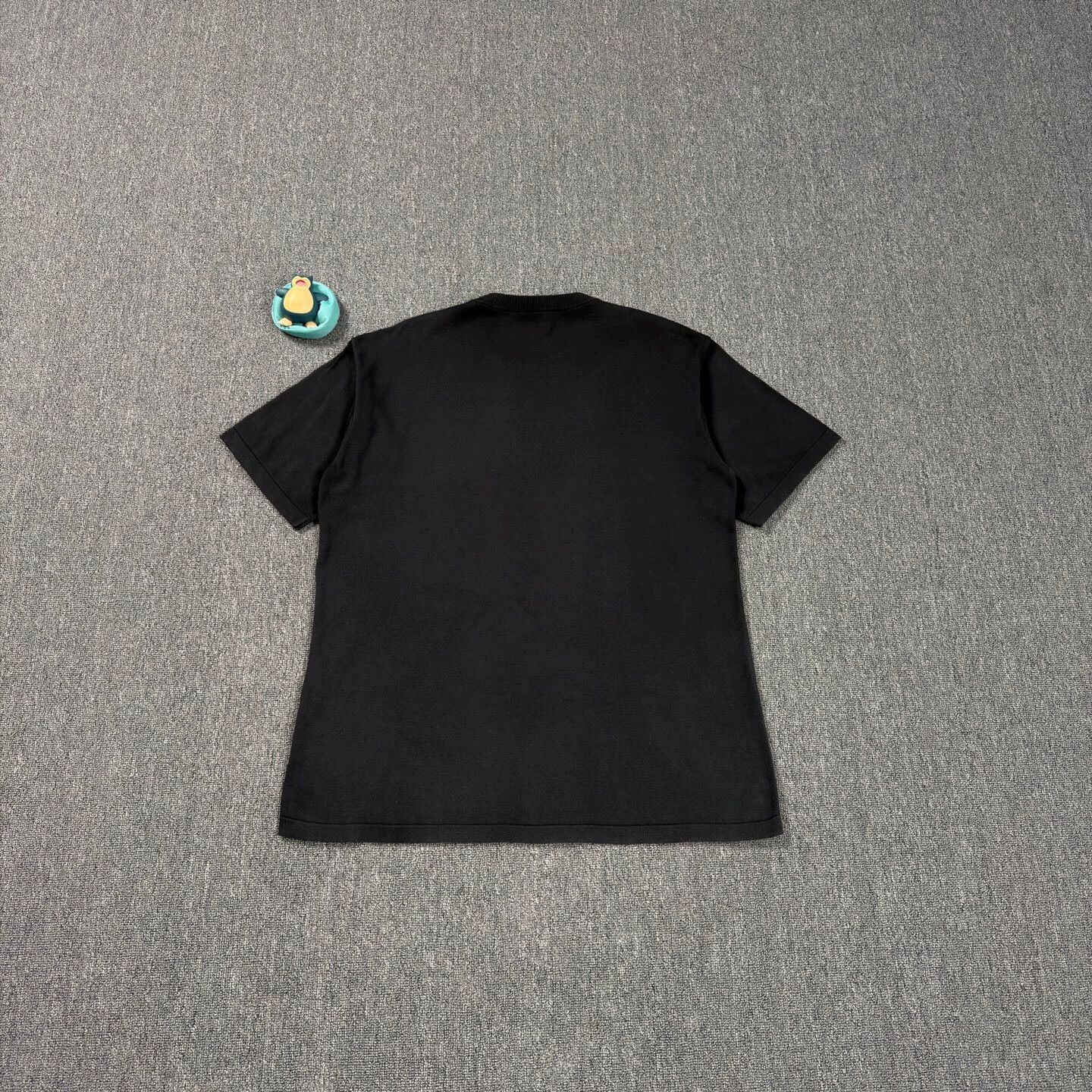 Louis Vuitton LV x Pharrell Black Knit Short-Sleeve Portrait XL 95 New Size US XL / EU 56 / 4 - 2 Thumbnail