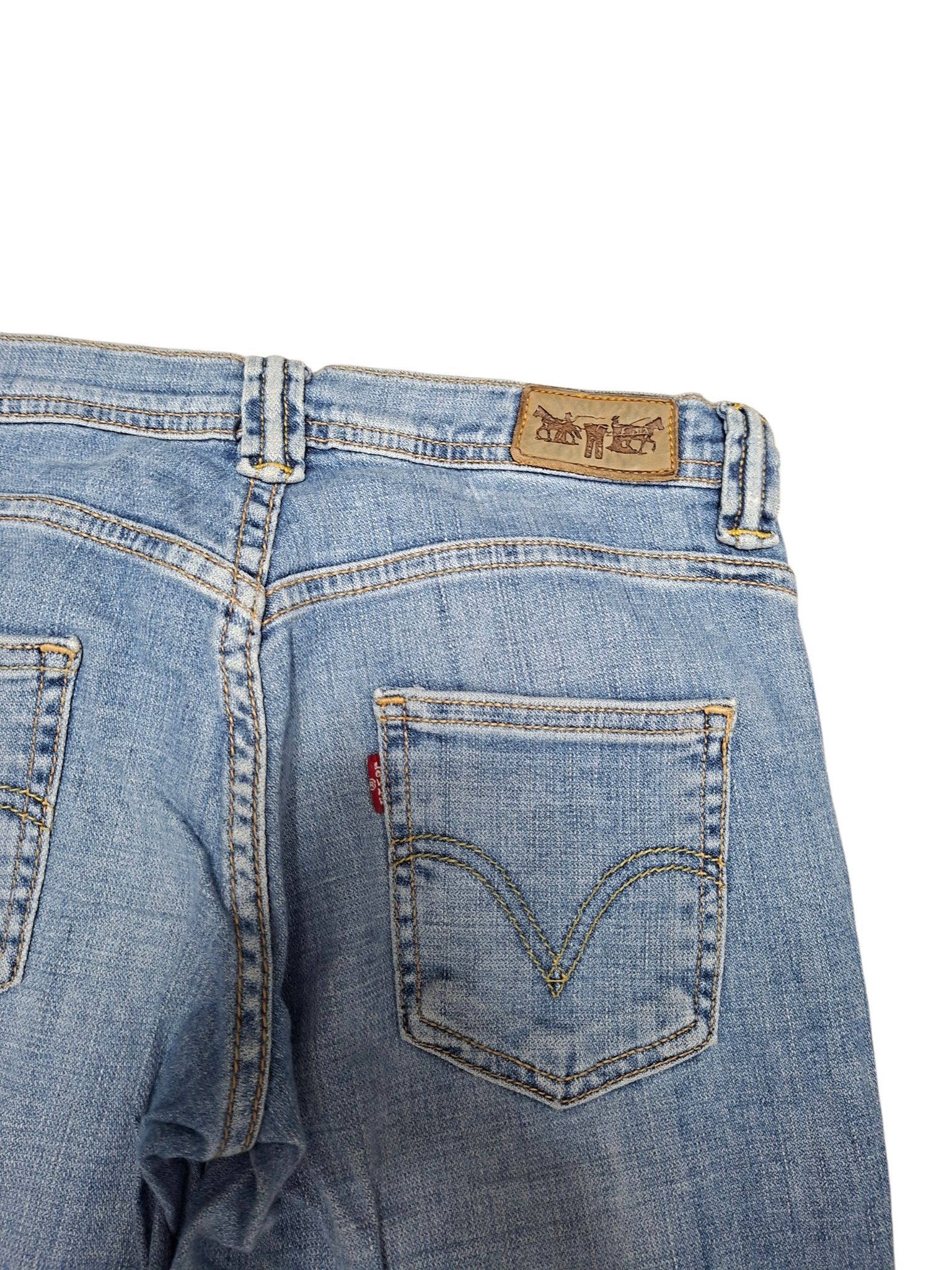 Levi's Vintage Clothing LEVIS VINTAGE LADY`S BOOTCUT FLARED W27 L30 JEANS DENIM Size 27" / US 4 / IT 40 - 4 Thumbnail