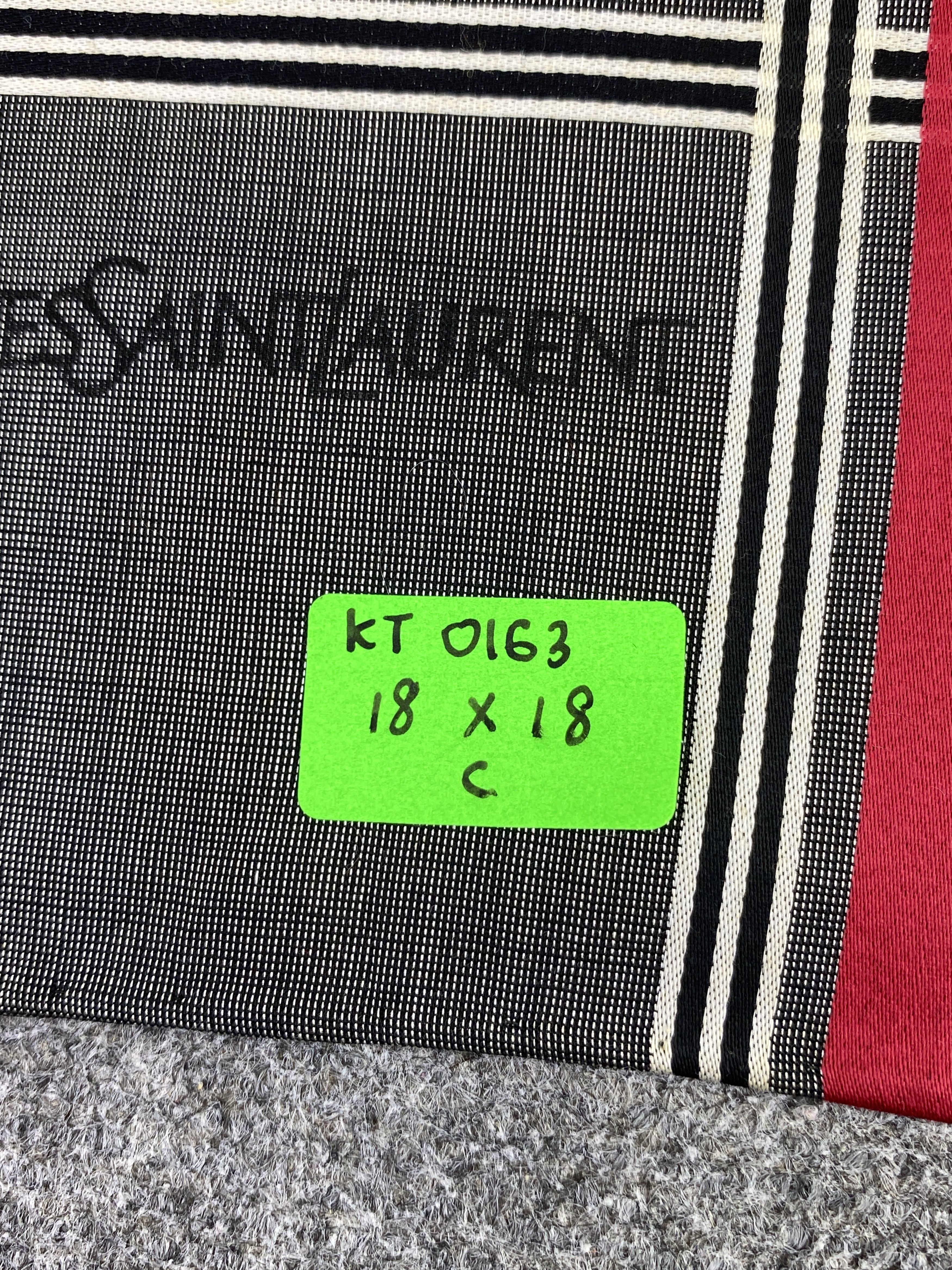 Yves Saint Laurent Yves Saint Laurent Handkerchief / Neckerchief KT0163 Size ONE SIZE - 8 Thumbnail