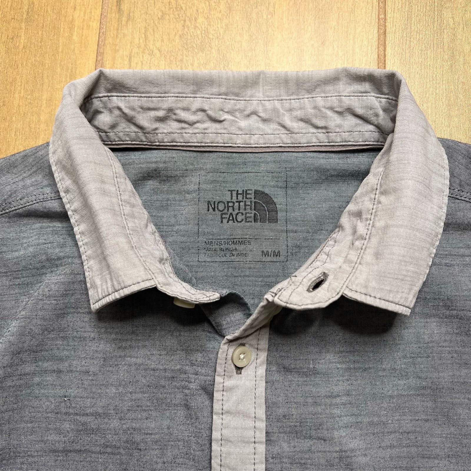 The North Face The North Face Button-Down Shirt, Men’s M Gray Long-Sleeve Size US M / EU 48-50 / 2 - 2 Thumbnail