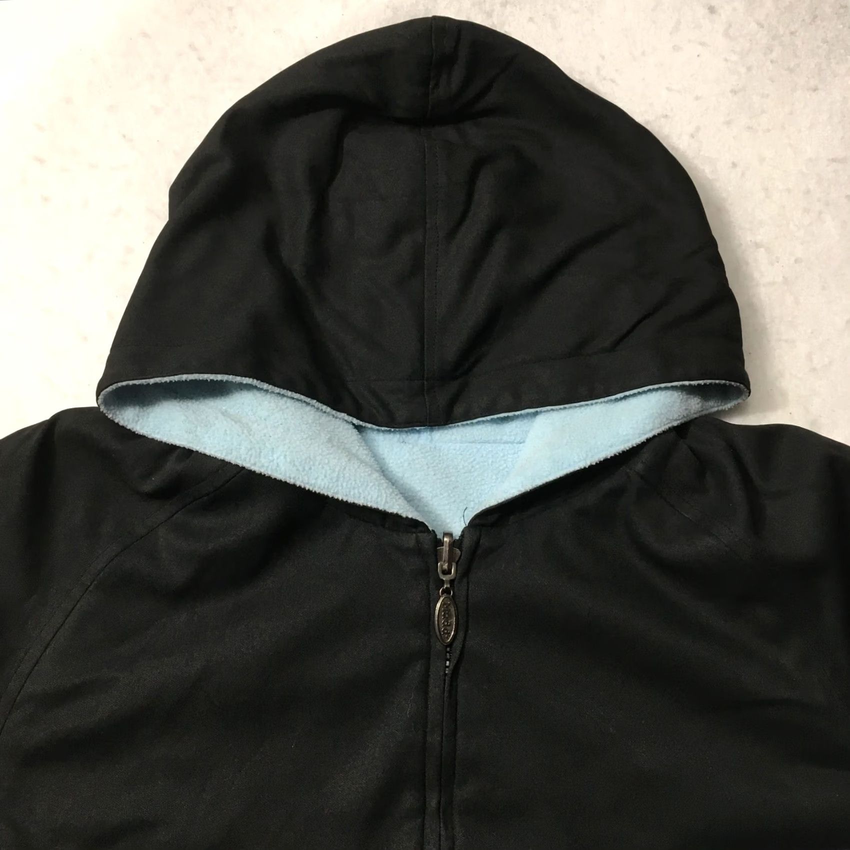 Vintage Mudd Hoodie Jacket M Black Full Zip Womens 90s Basic Windbreaker Waterproof Modern Shell Hoodie Jacket M Medium Womens Black 90s Full Zip Size M / US 6-8 / IT 42-44 - 5 Thumbnail