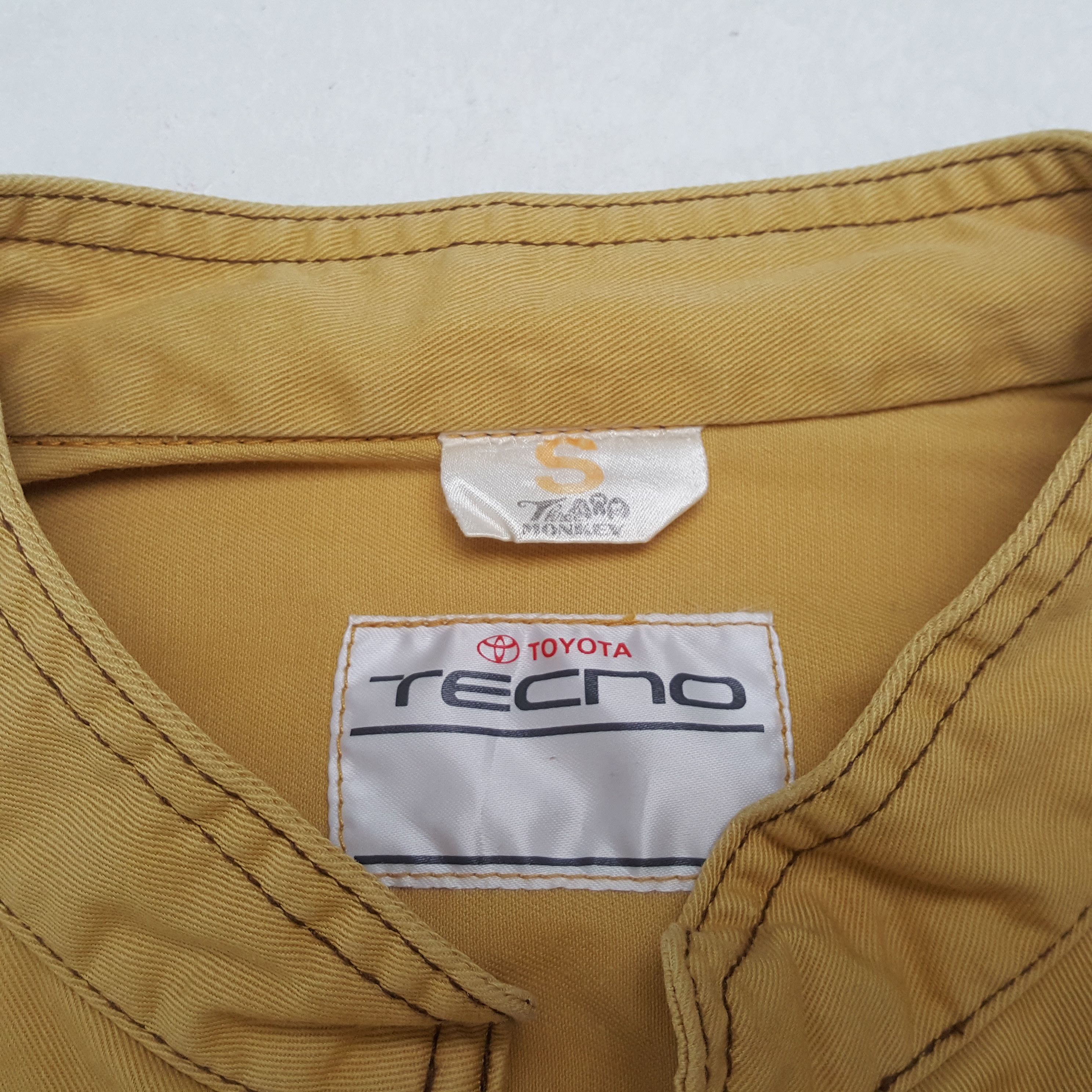 Vintage Toyota Tecno Japanese Motorsports Coverall Jacket C300N10 Size US XS / EU 42 / 0 - 12 Thumbnail
