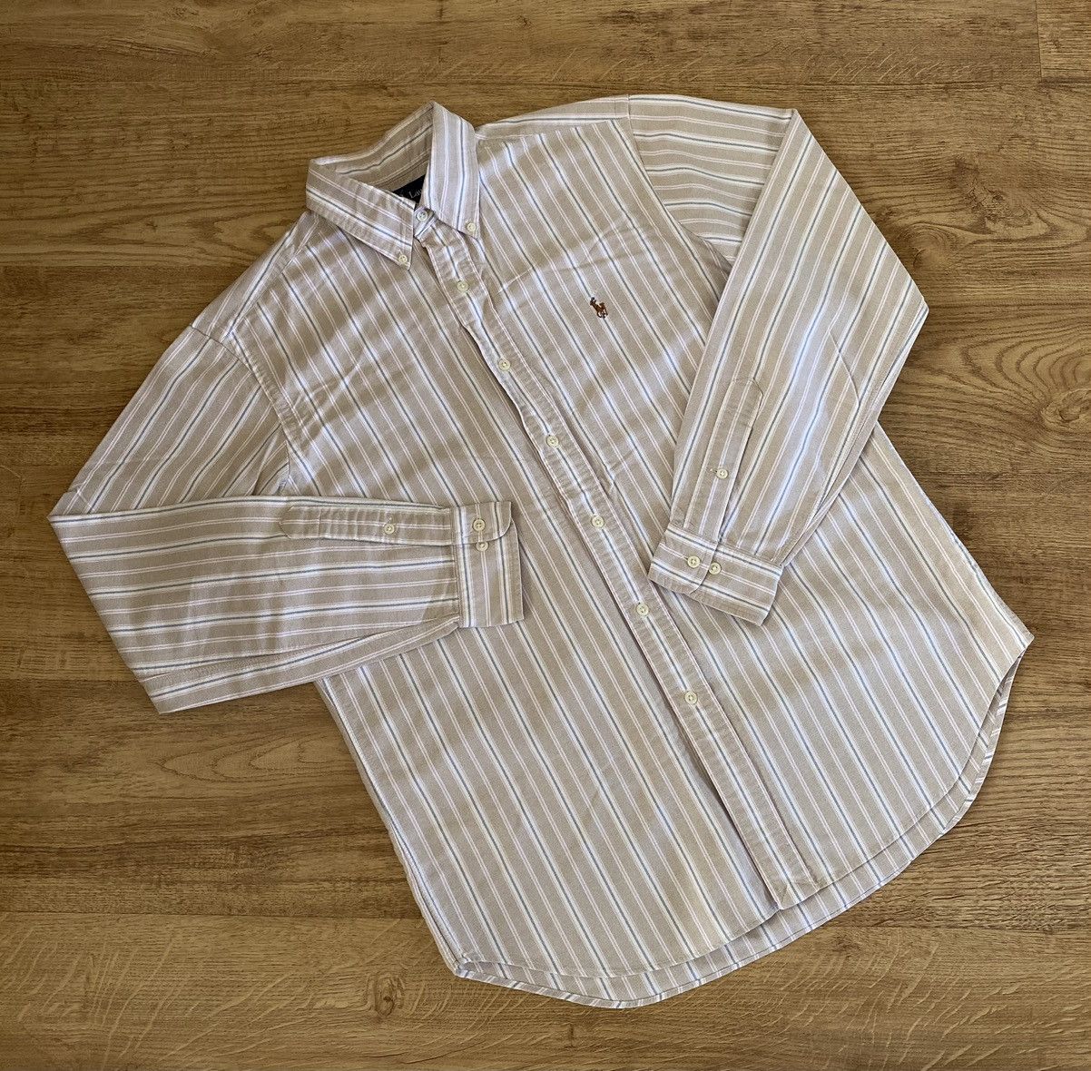Polo Ralph Lauren Polo Ralph Lauren Oxford Shirt x Vintage Size US L / EU 52-54 / 3 - 2 Thumbnail