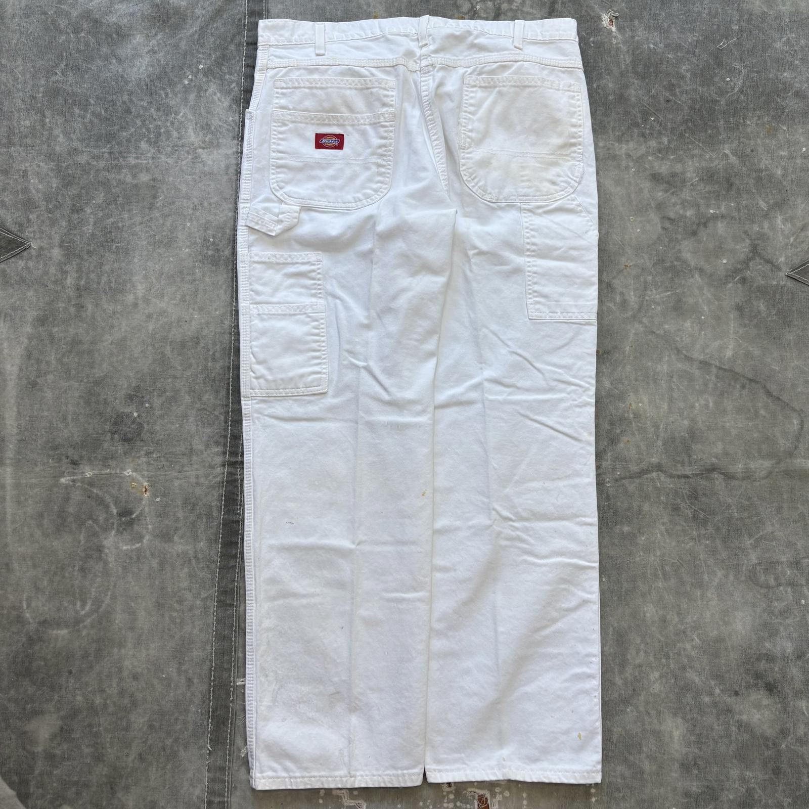 Dickies Vintage 90s Y2K Dickies Painter Carpenter Distressed Pants Size US 36 / EU 52 - 2 Thumbnail