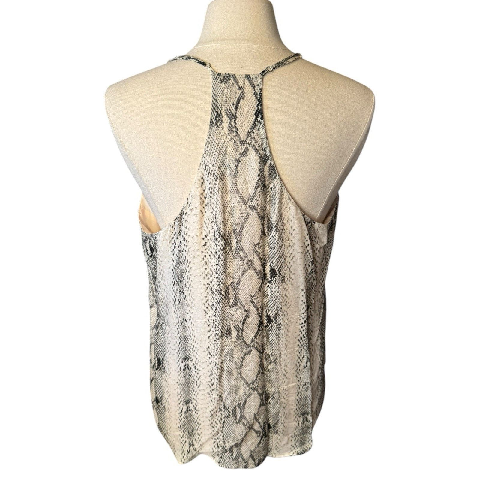 Other Lavender Brown Snake Printed Cami Size XL V Neck Size XL / US 12-14 / IT 48-50 - 5 Thumbnail