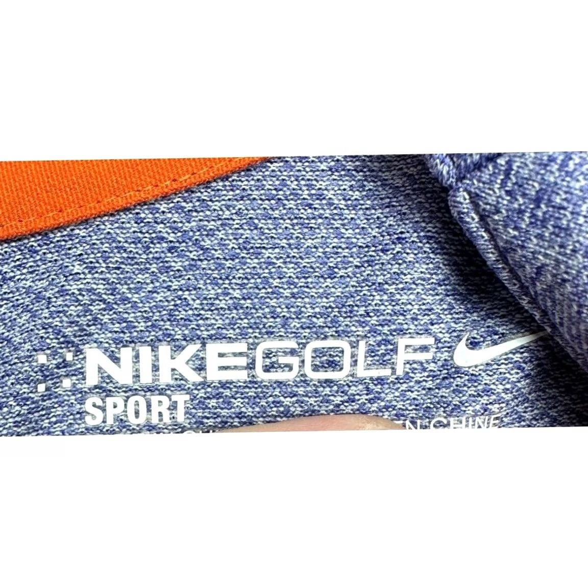 Nike Nike Golf Women Small Purple Dri-Fit Broken Stripe Henley Athletic T-Shirt Size S / US 4 / IT 40 - 5 Thumbnail