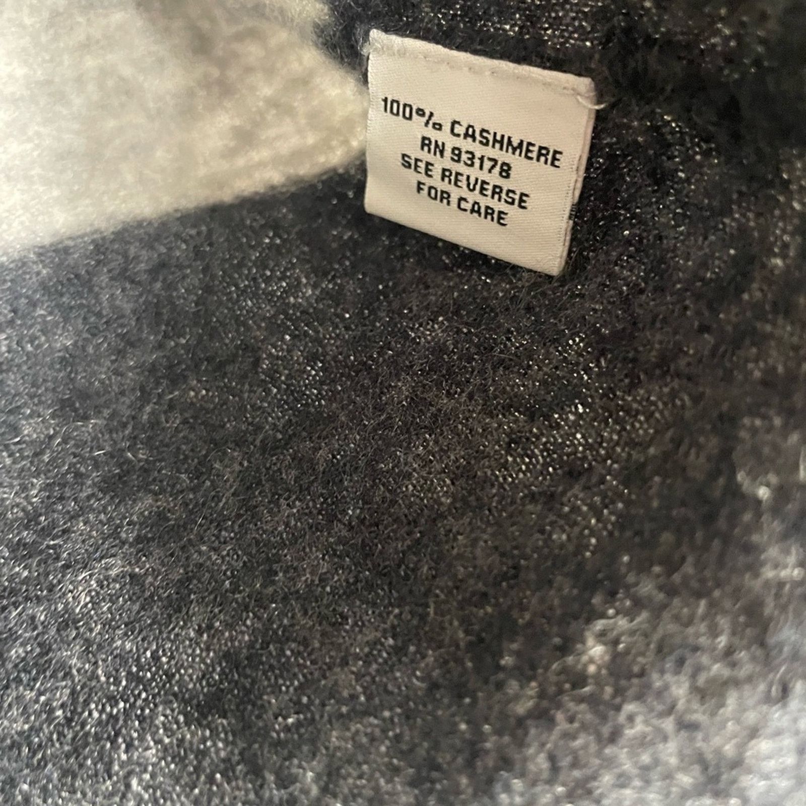 Autumn Cashmere Elegant Cashmere Striped Women's Sweater in Navy and Gray Size S / US 4 / IT 40 - 4 Thumbnail