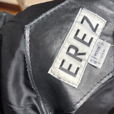 Other VTG Leather Blazer Petite Raglan Jacket Oversized Padded Sho Size US M / EU 48-50 / 2 - 8 Thumbnail